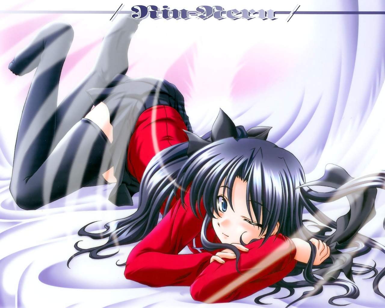 Rin Tohsaka from Fate/stay night HD Wallpaper
