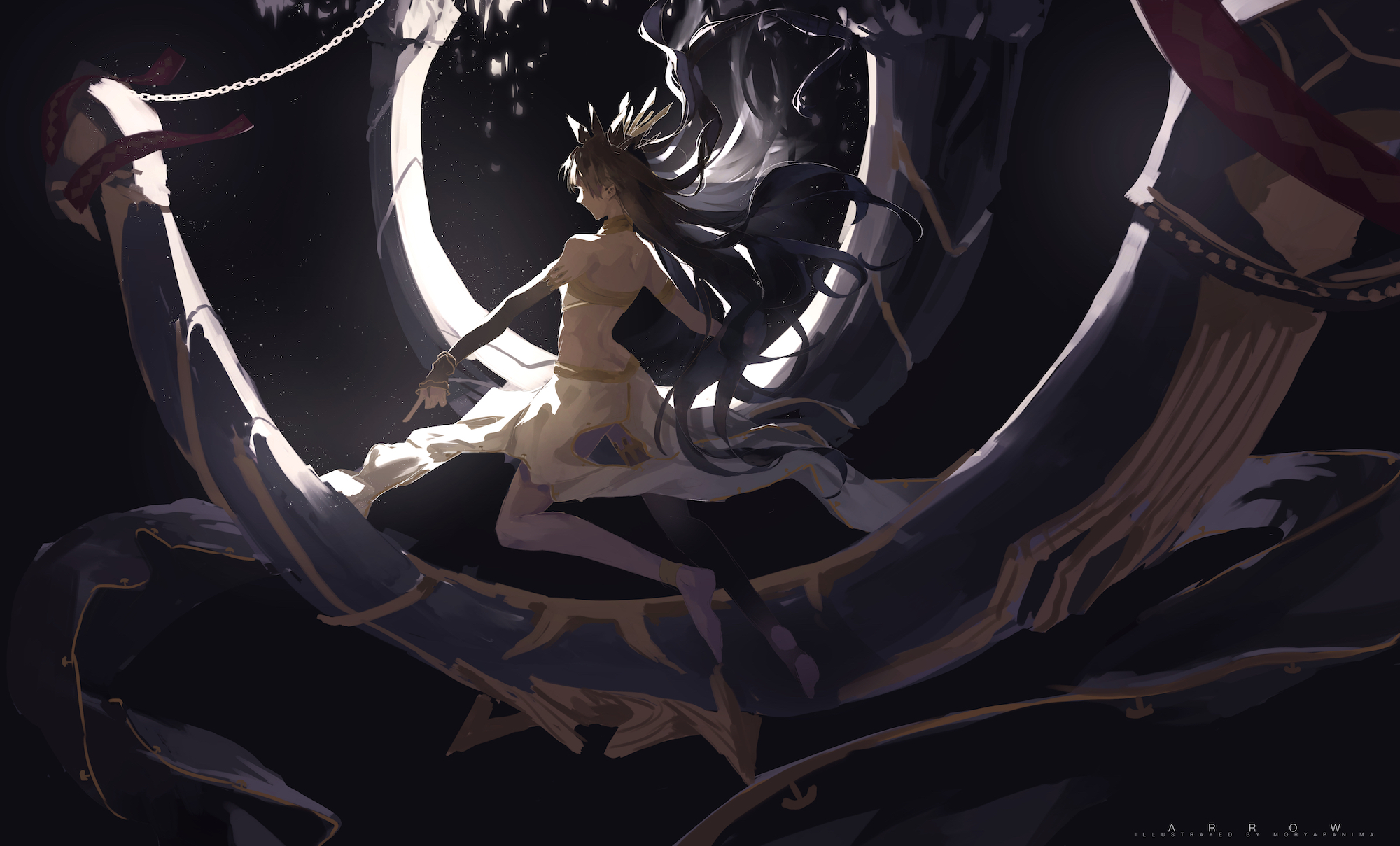Rin Tohsaka from Fate/stay night HD Wallpaper