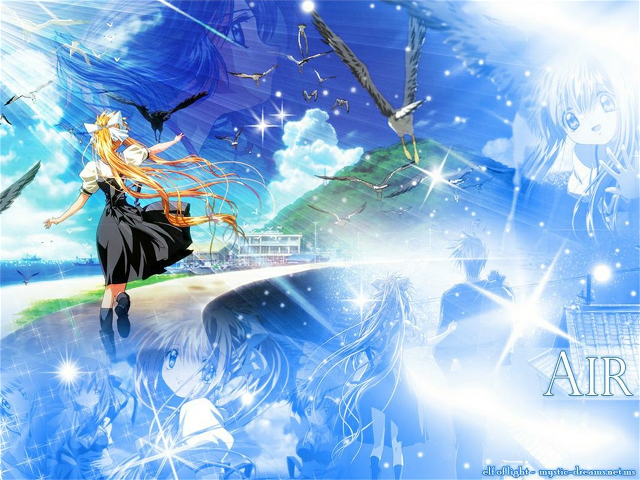 Misuzu Kamio from AIR HD Wallpaper