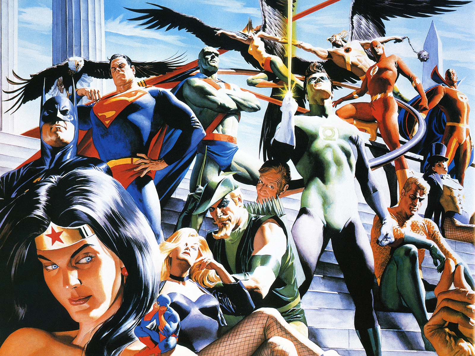Justice League from DC Comics HD Wallpaper