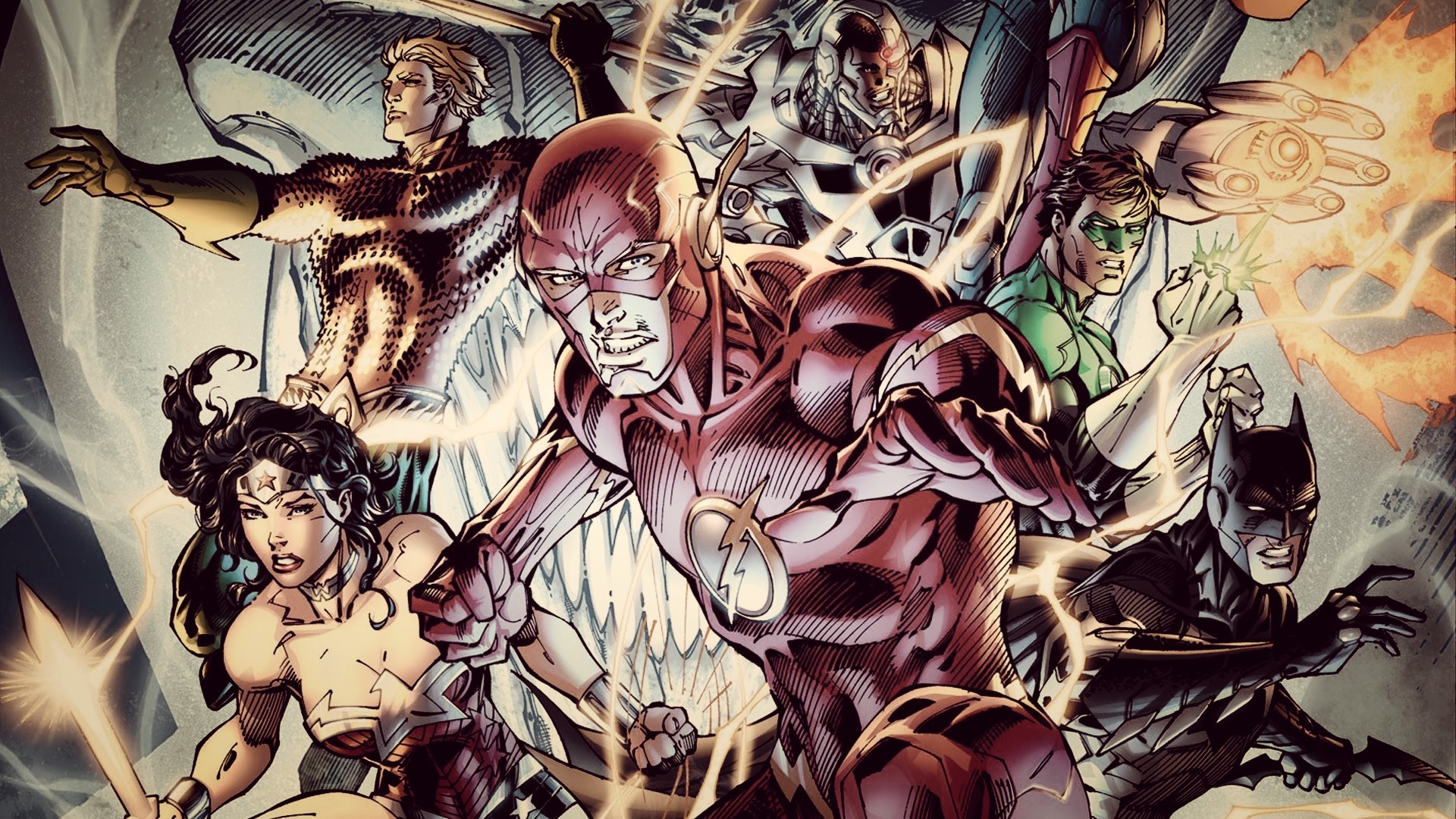 Justice League from DC Comics HD Wallpaper
