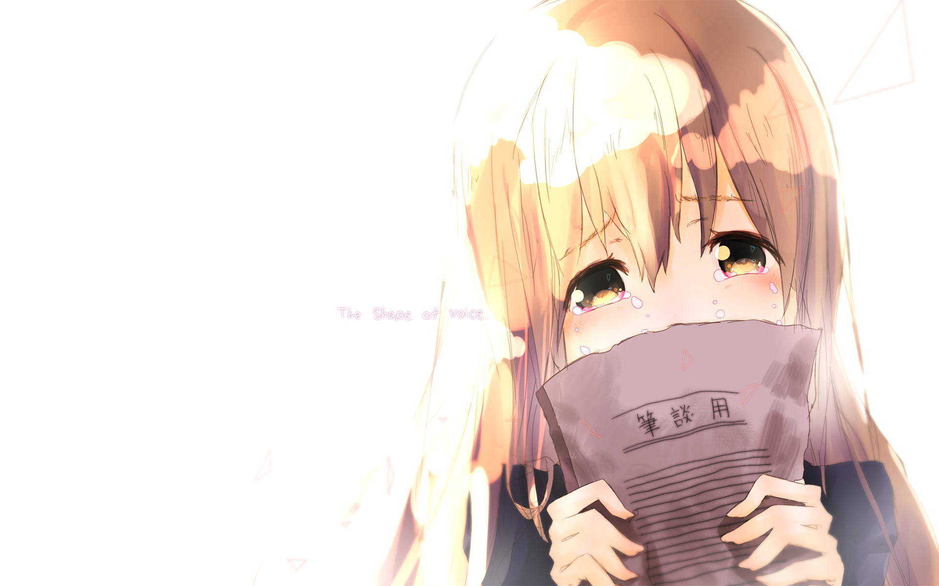 Shouko Nishimiya from Koe no Katachi HD Wallpaper