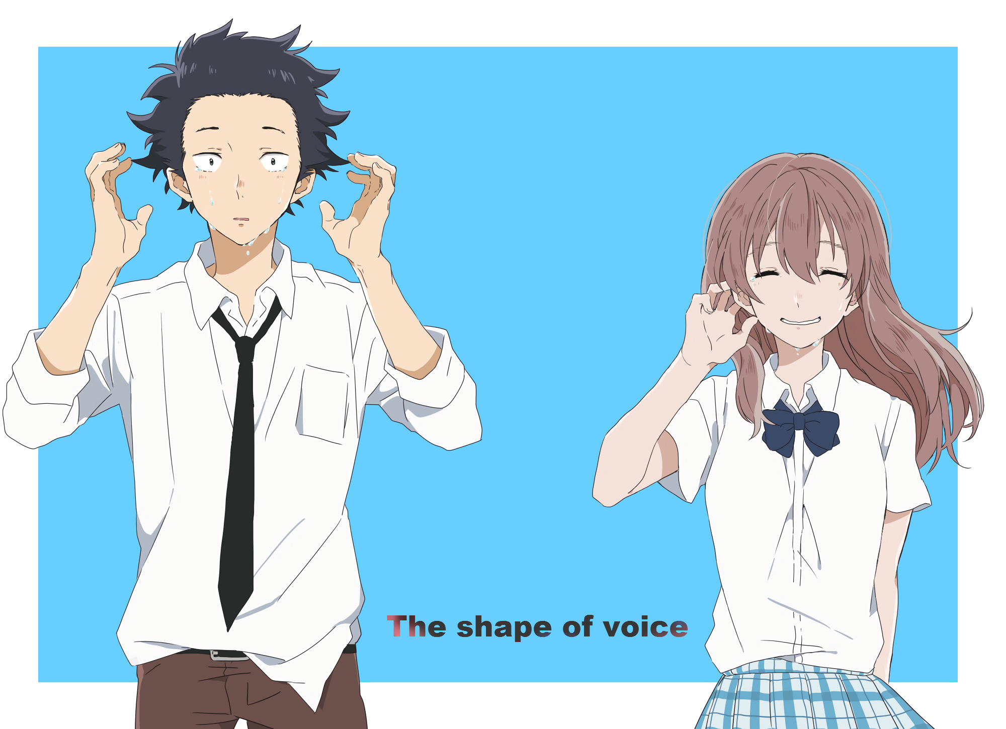 Shouko Nishimiya from Koe no Katachi HD Wallpaper