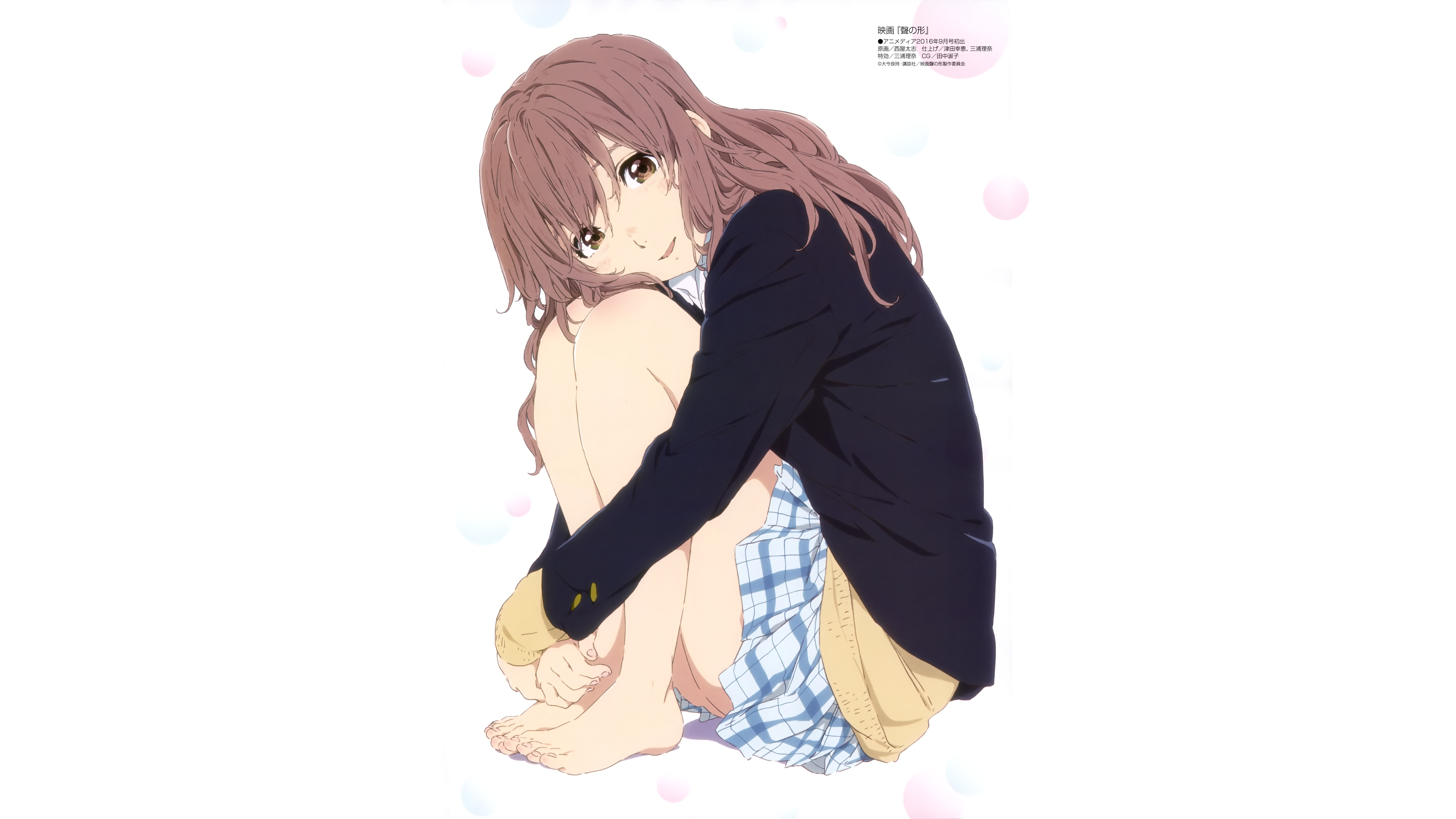 Shouko Nishimiya from Koe no Katachi HD Wallpaper