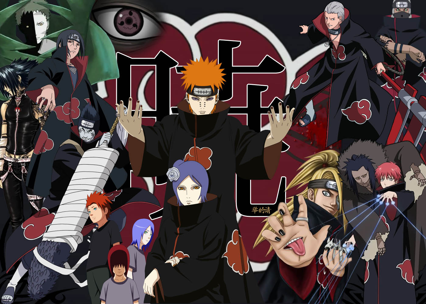 Akatsuki members from Naruto HD Wallpaper