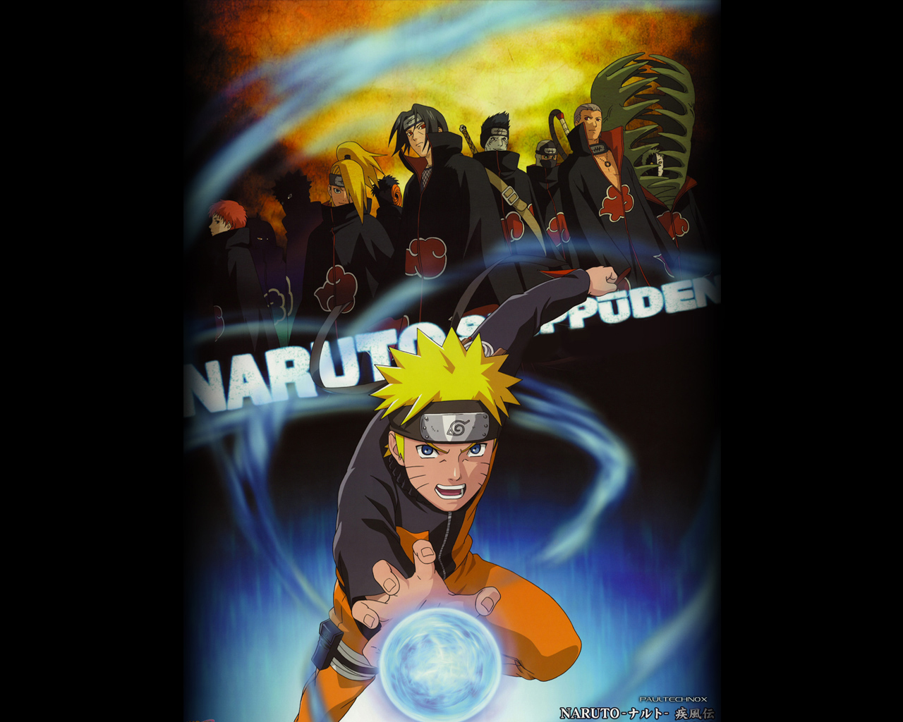 Naruto Shippuden characters with Naruto Uzumaki HD Wallpaper