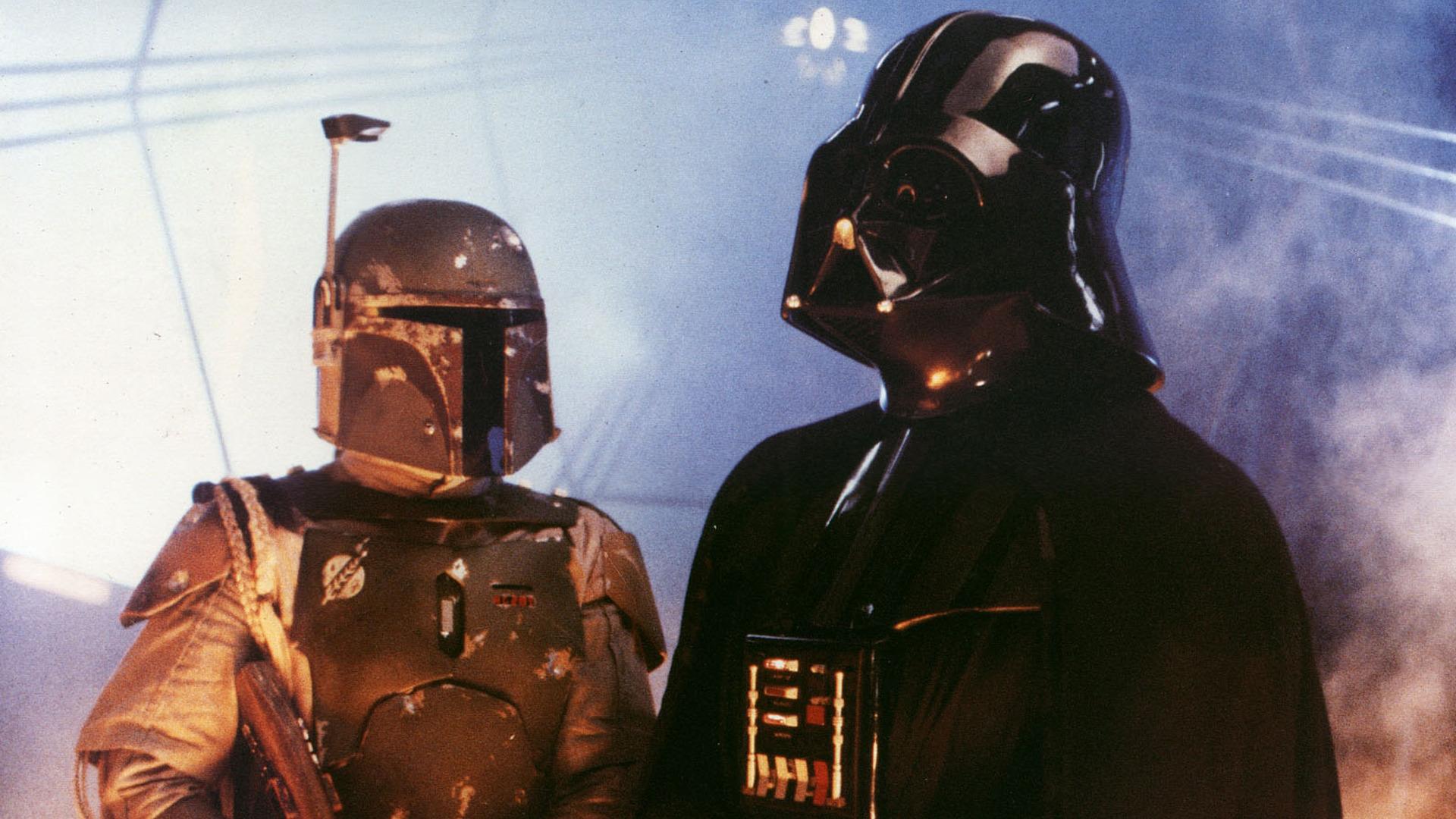 Darth Vader and Boba Fett from Star Wars HD Wallpaper