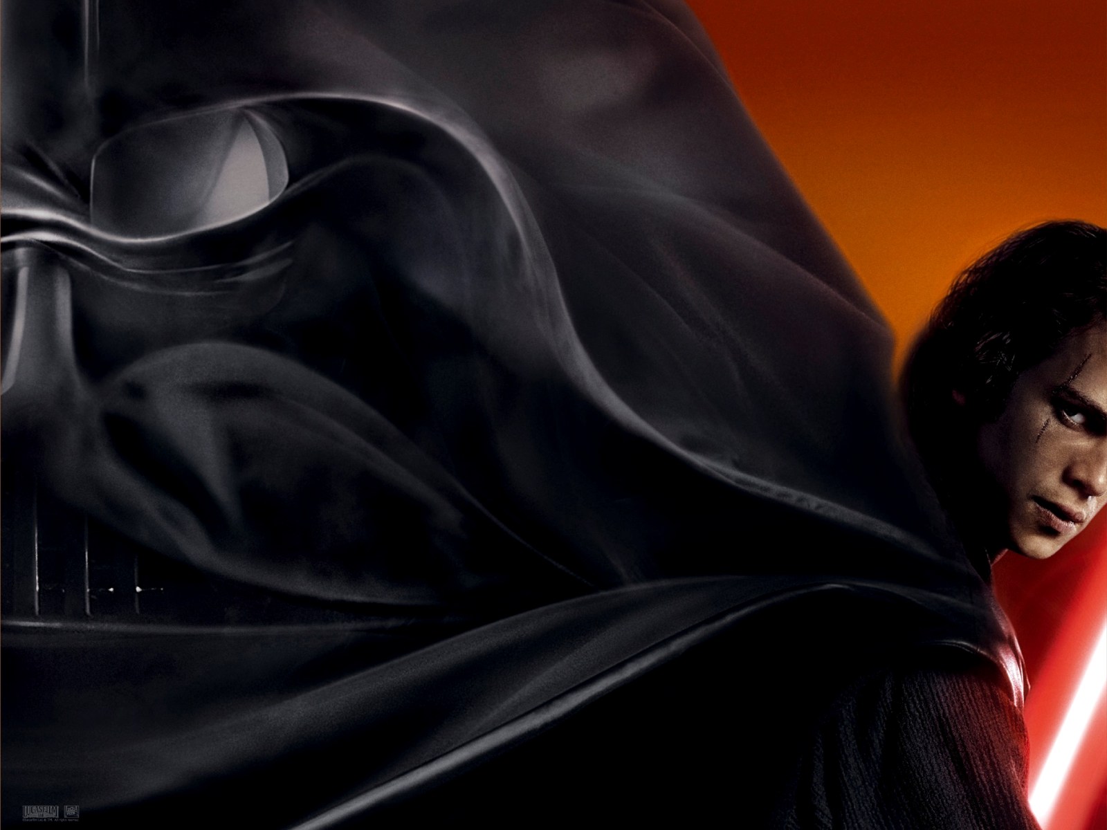 Darth Vader and Anakin Skywalker Star Wars HD Wallpaper