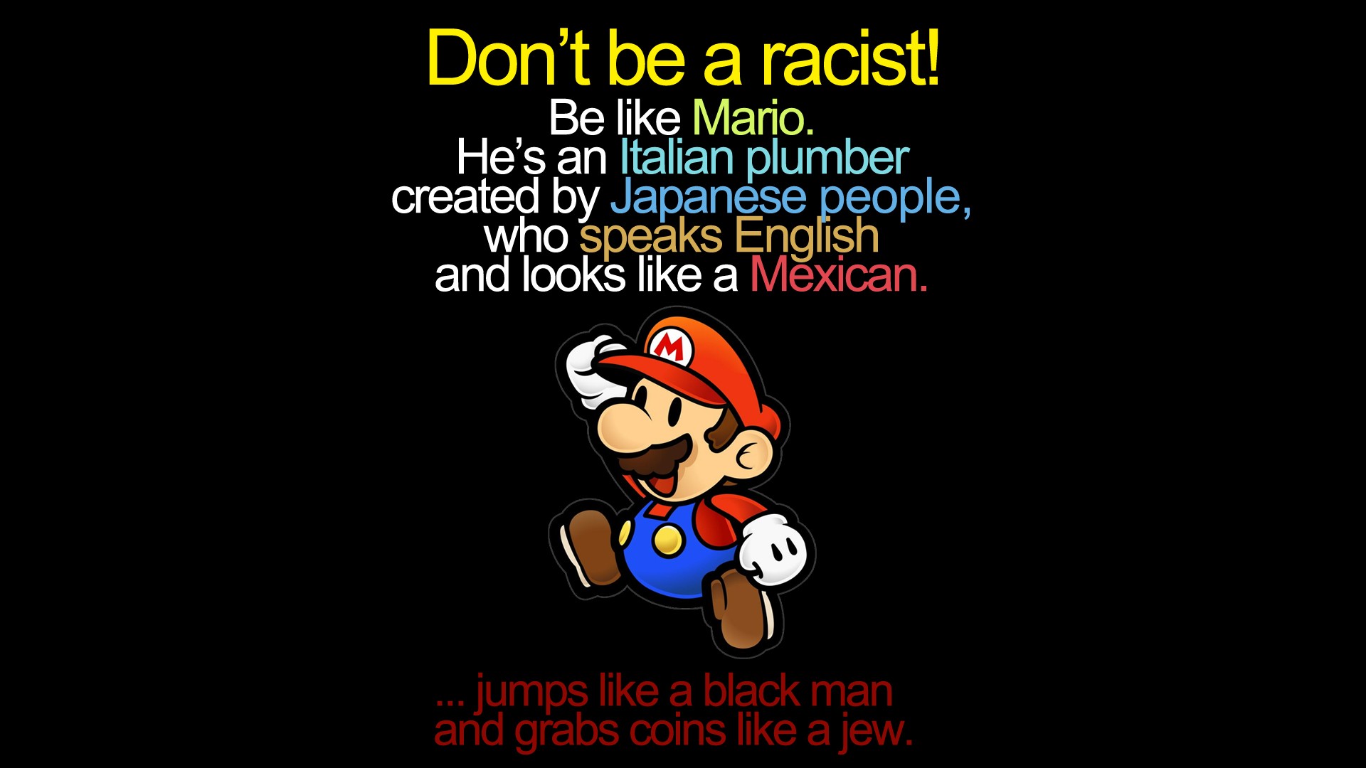 Mario from Super Mario Bros. HD Wallpaper