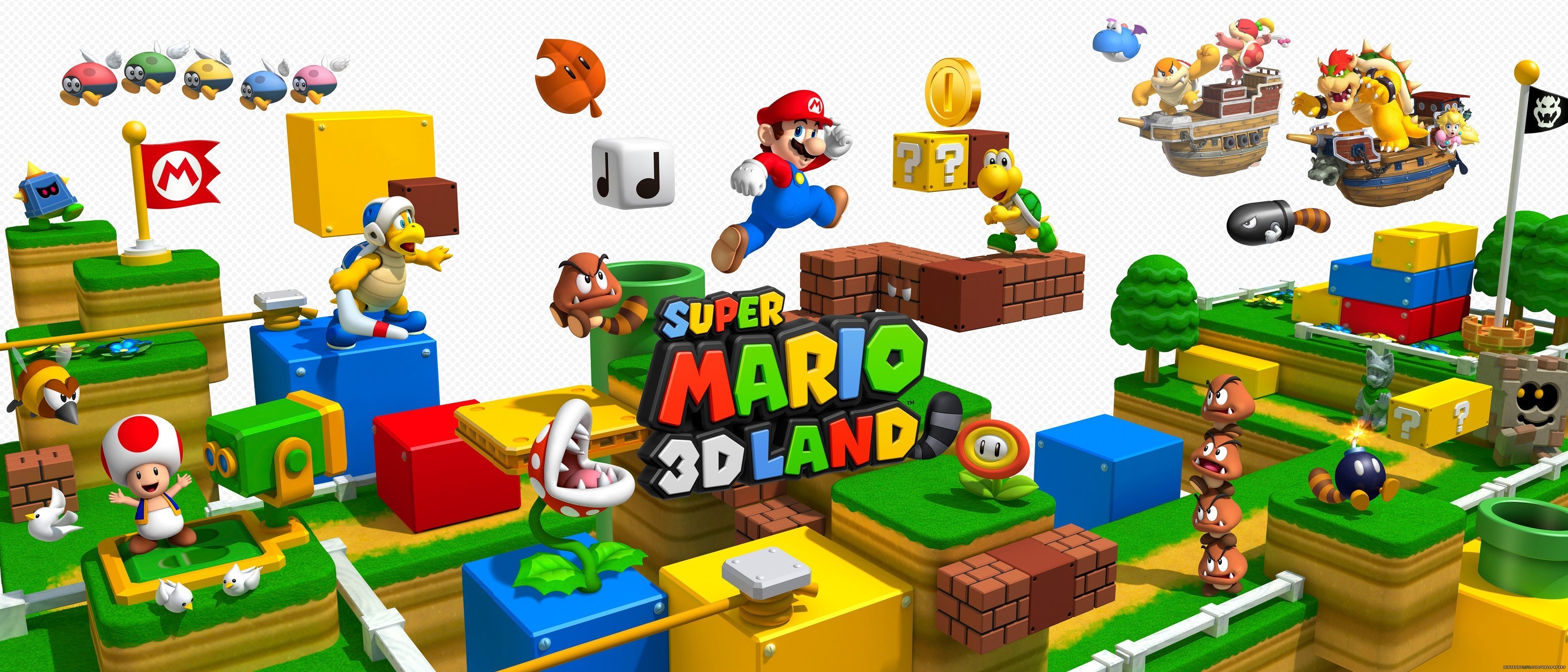 Mario from Super Mario 3D Land HD Wallpaper