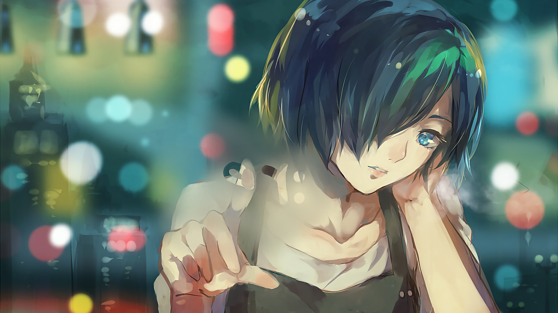Touka Kirishima from Tokyo Ghoul HD Wallpaper