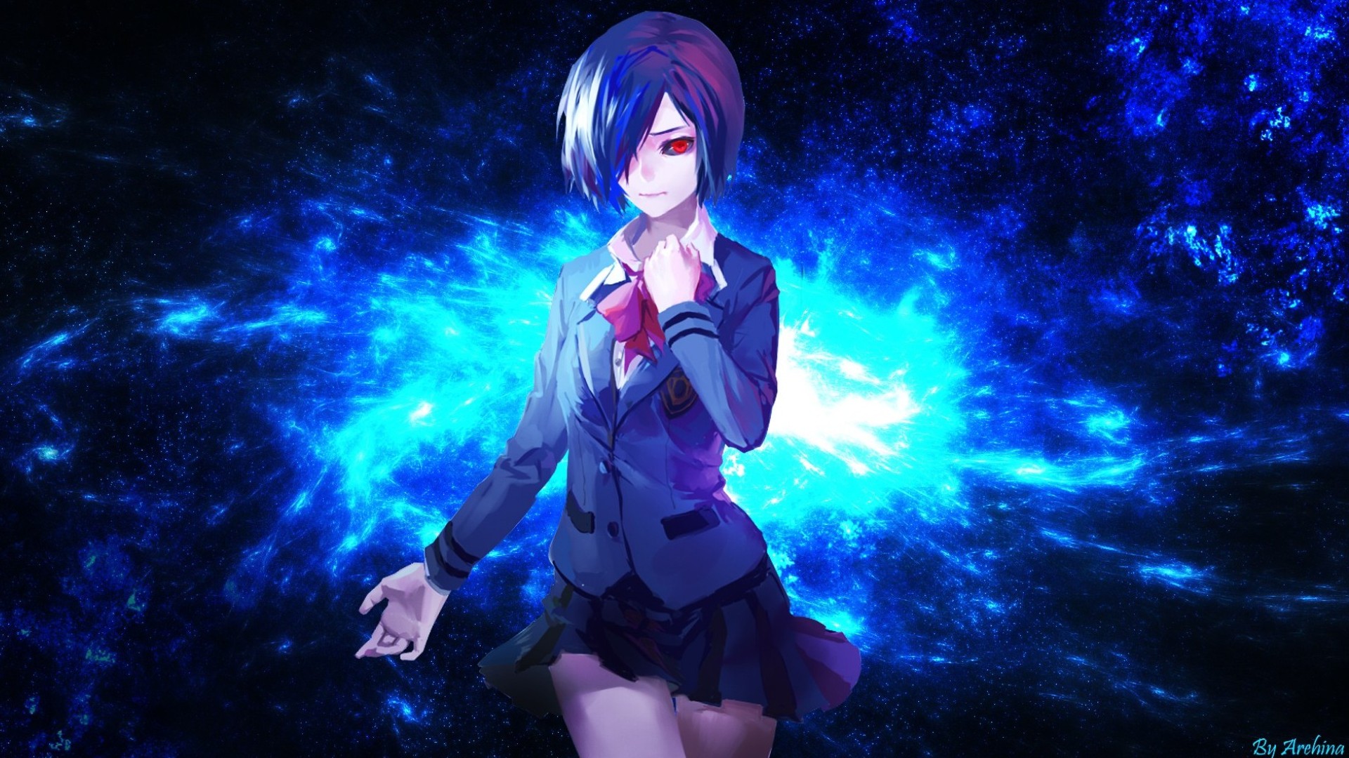 Touka Kirishima from Tokyo Ghoul HD Wallpaper