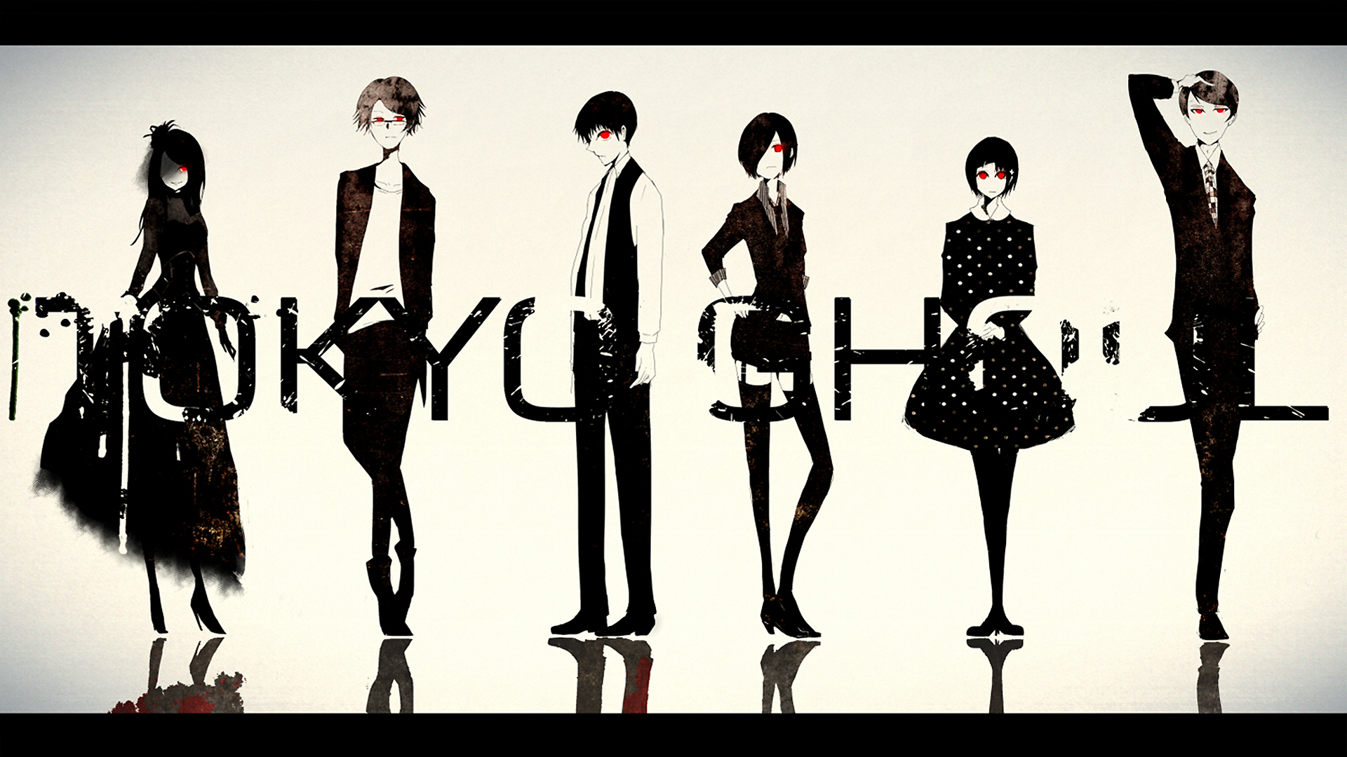 Characters from Tokyo Ghoul HD Wallpaper
