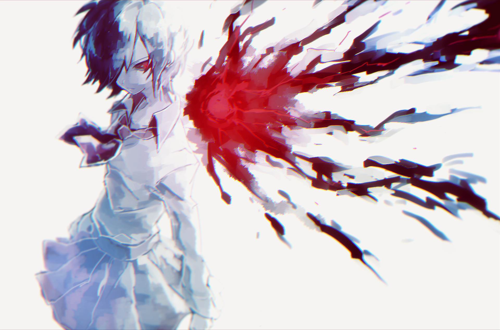 Touka Kirishima from Tokyo Ghoul HD Wallpaper