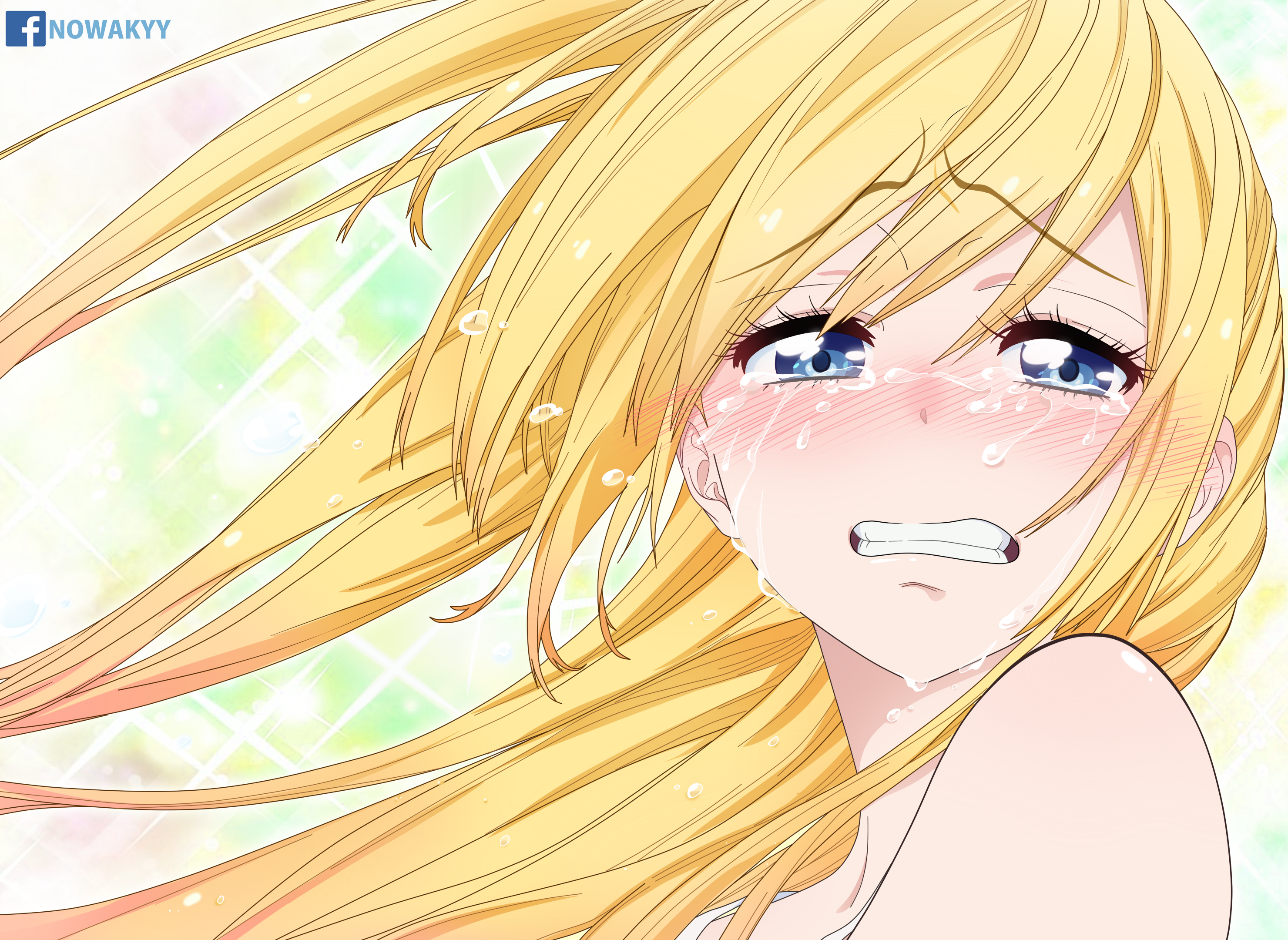 Chitoge Kirisaki crying HD Wallpaper