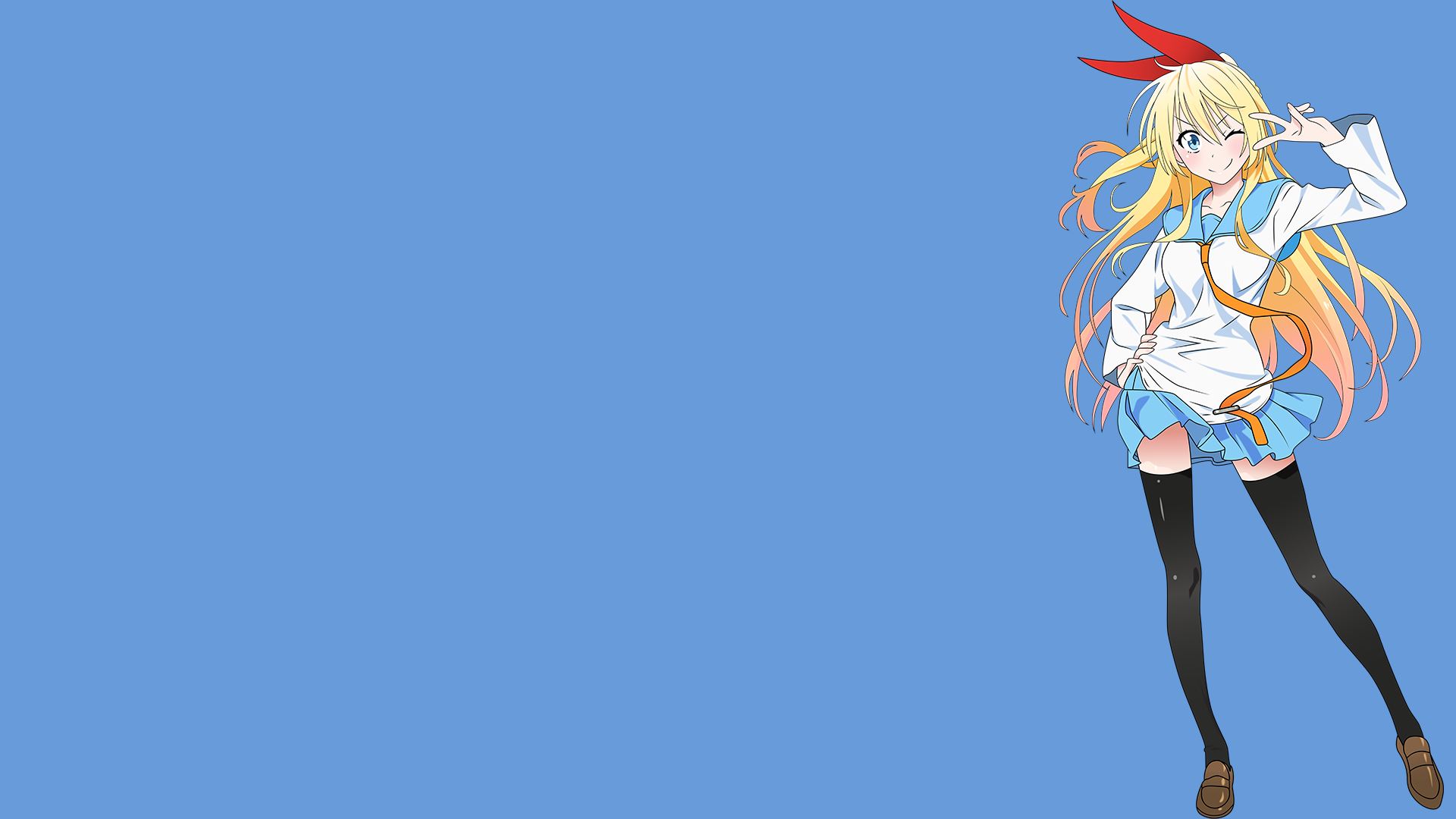 Chitoge Kirisaki from Nisekoi HD Wallpaper