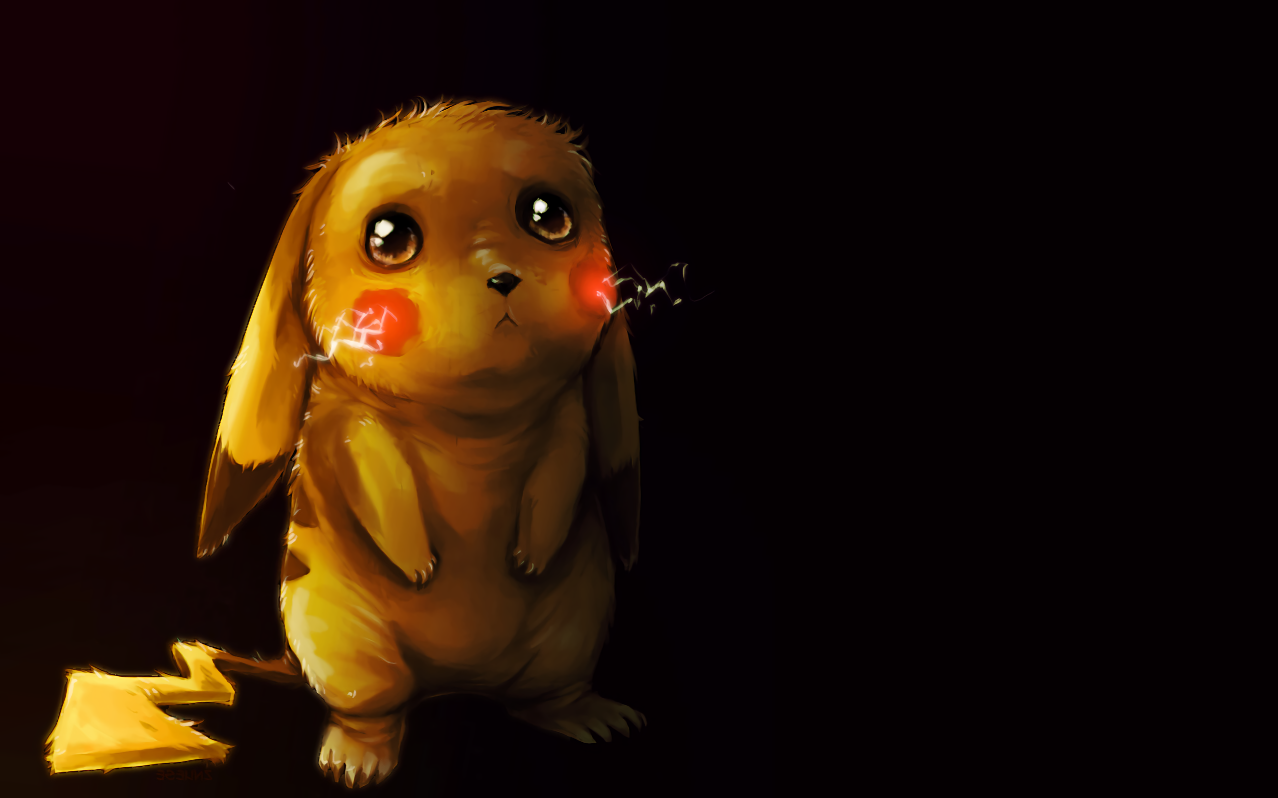 Pikachu from Pokemon HD Wallpaper
