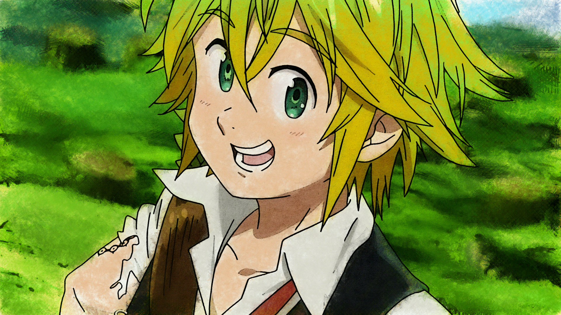Meliodas from The Seven Deadly Sins HD Wallpaper