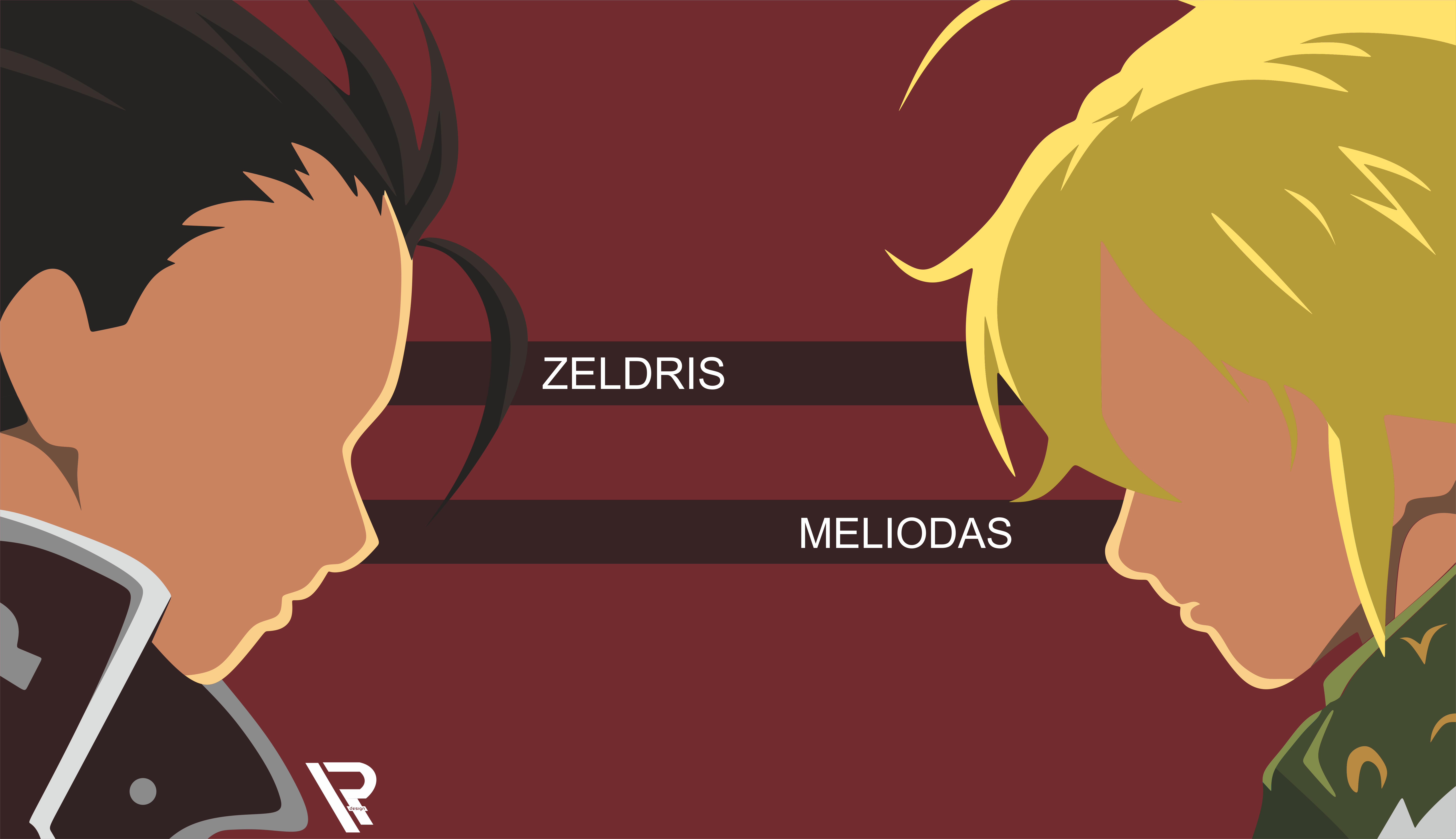 Zeldris and Meliodas from The Seven Deadly Sins HD Wallpaper