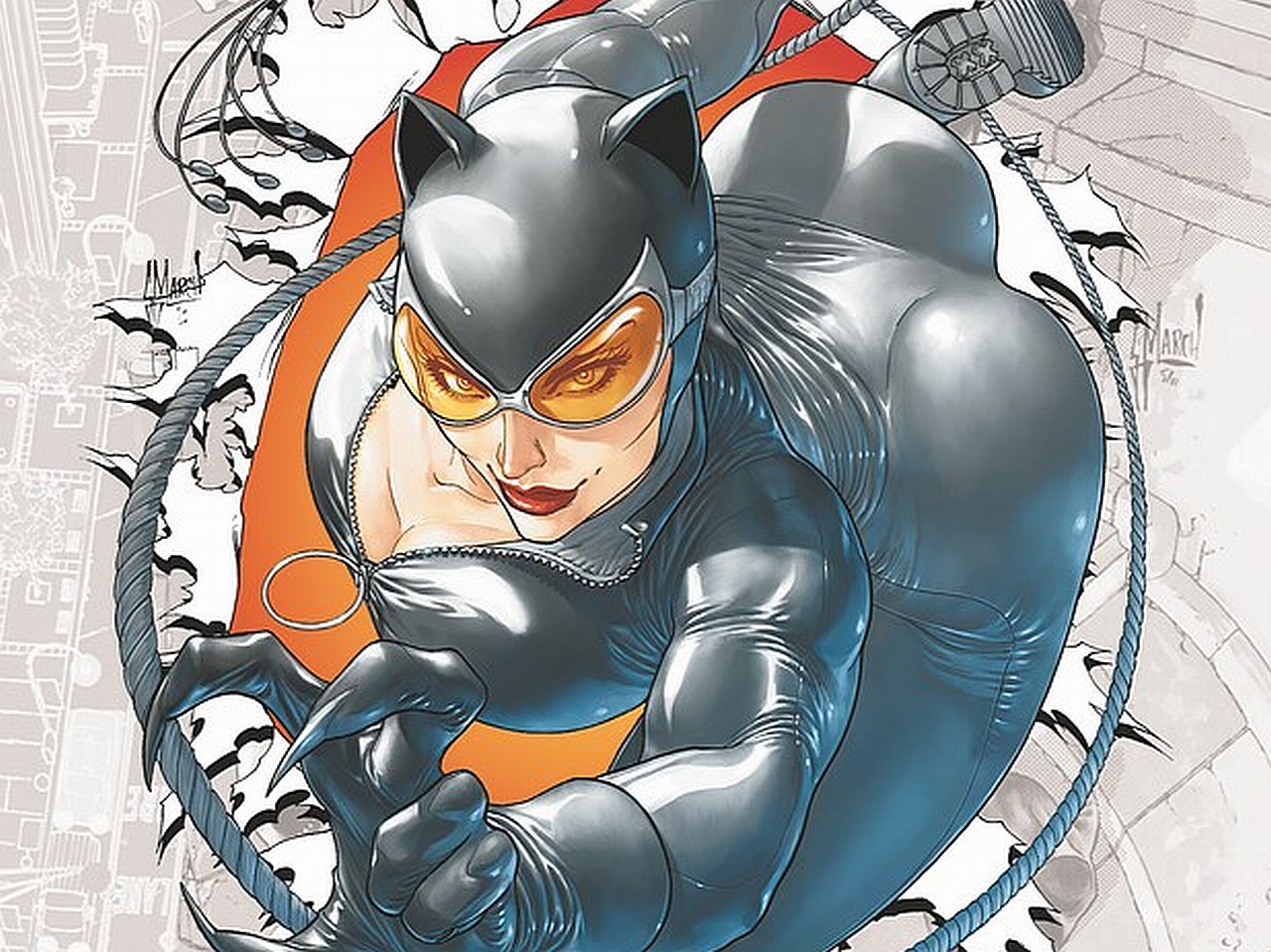 Catwoman from DC Comics HD Wallpaper