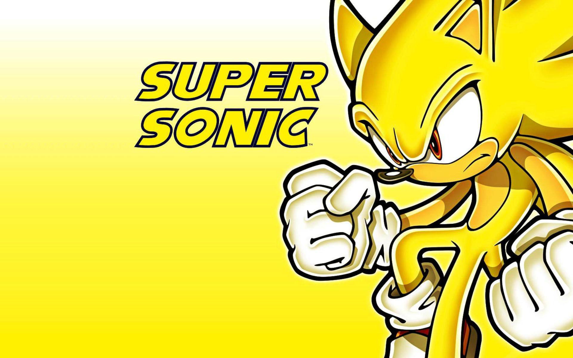 Super Sonic from Sonic the Hedgehog HD Wallpaper