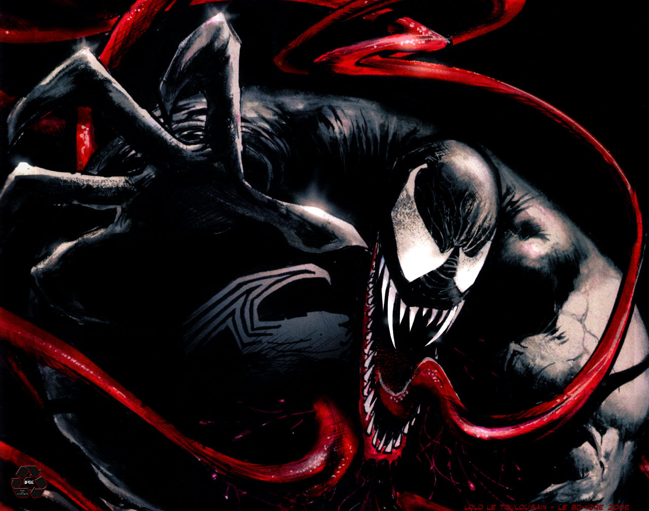 Venom from Marvel Comics HD Wallpaper