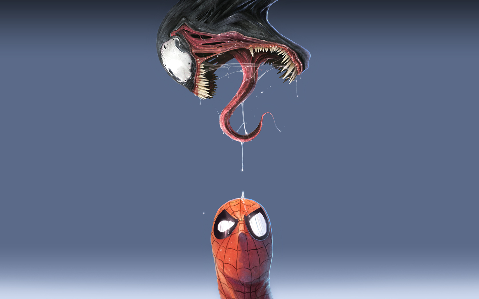 Venom vs. Spider-Man HD Wallpaper