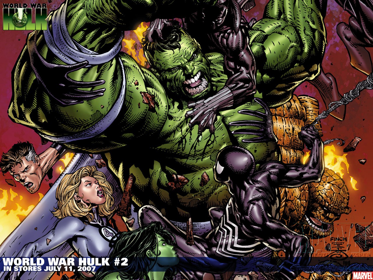 Hulk from World War Hulk #2 HD Wallpaper