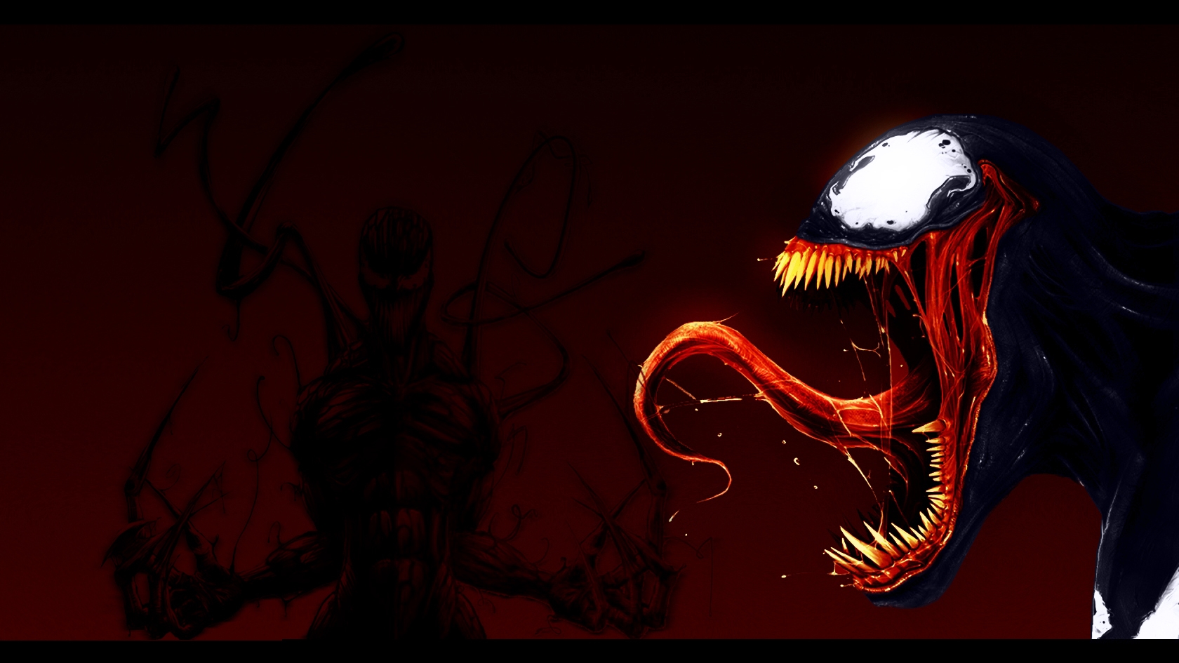 Venom from Marvel Comics HD Wallpaper