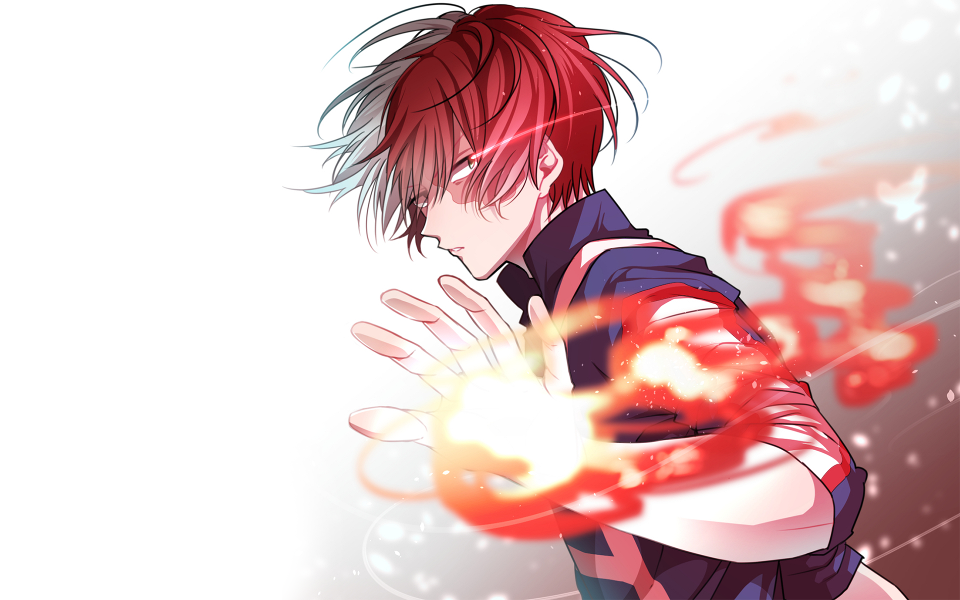 Shouto Todoroki from My Hero Academia HD Wallpaper