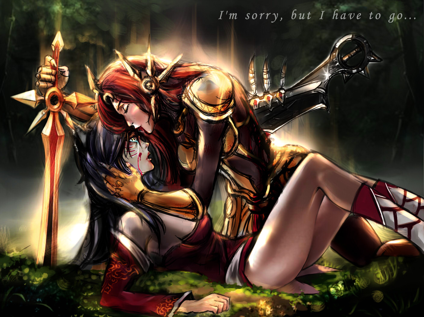 Ahri from League of Legends HD Wallpaper