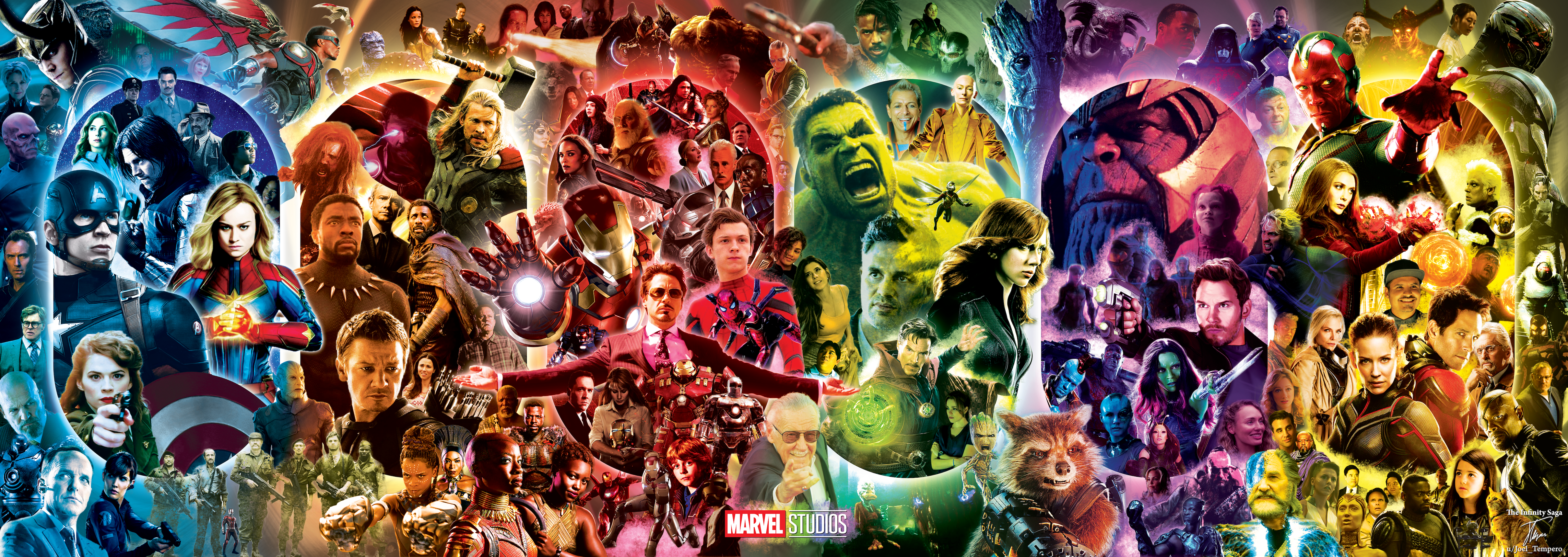 Marvel Cinematic Universe Collage HD Wallpaper
