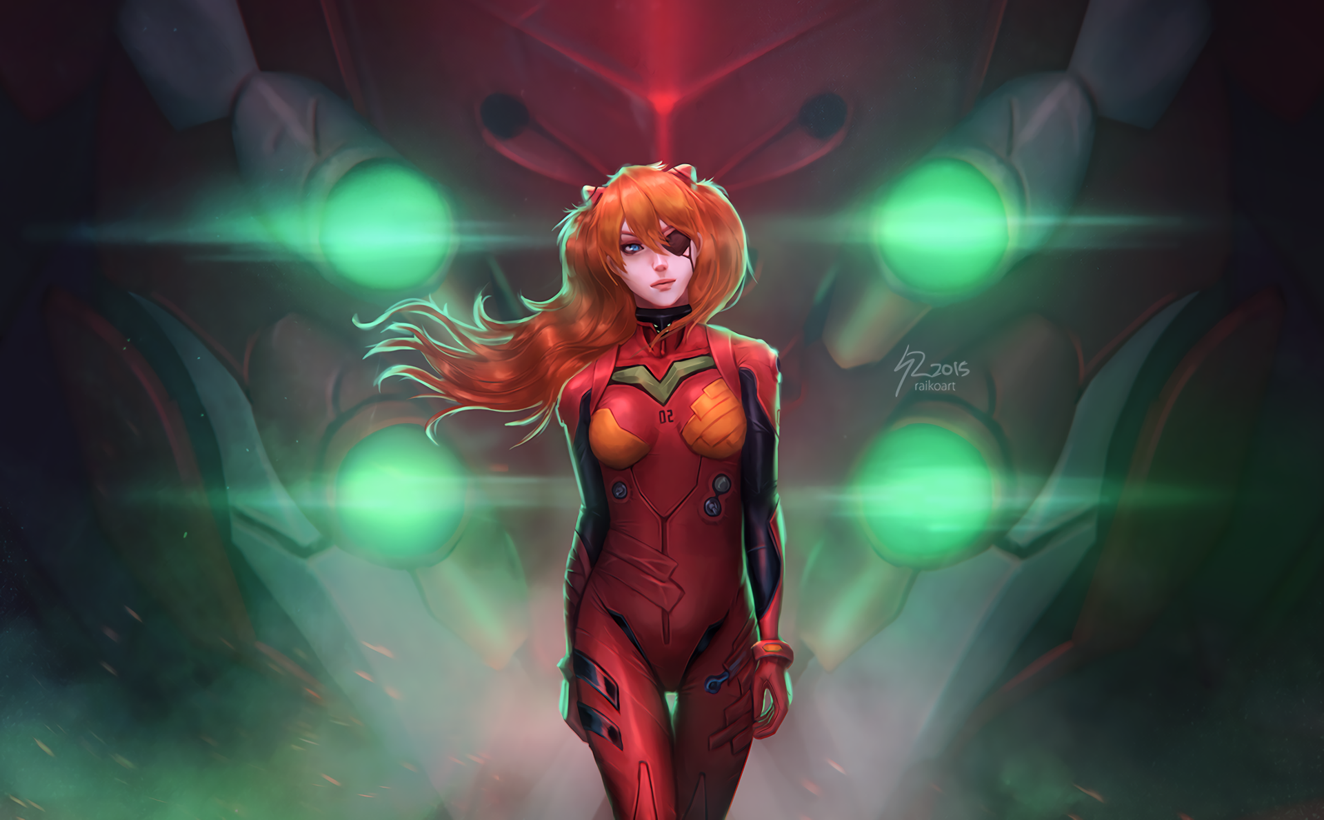 Asuka Langley Soryu from Neon Genesis Evangelion HD Wallpaper