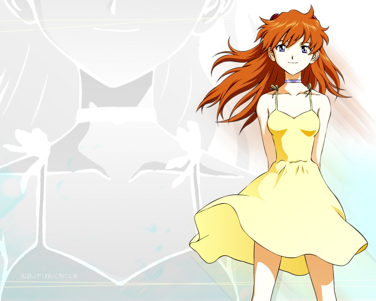 Asuka Langley Soryu from Neon Genesis Evangelion HD Wallpaper