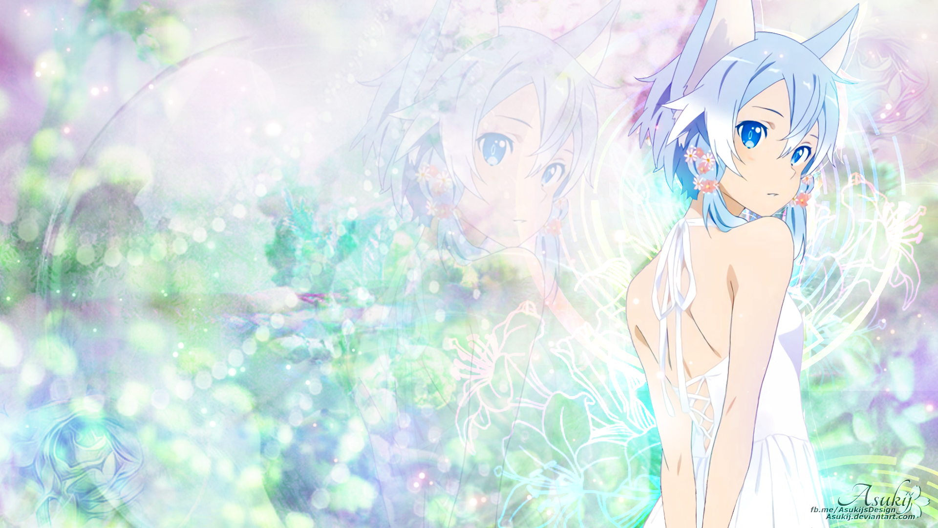 Sinon Asada Shino from Sword Art Online HD Wallpaper