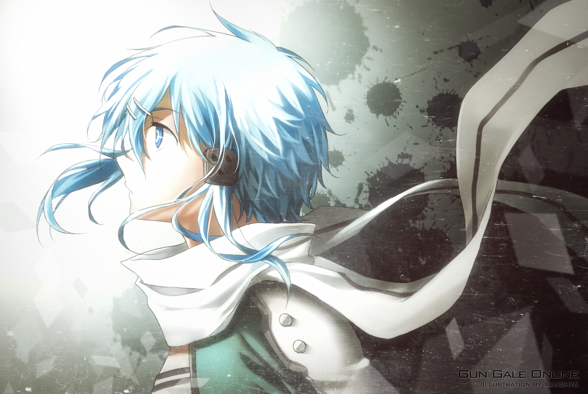 Asada Shino from Gun Gale Online HD Wallpaper