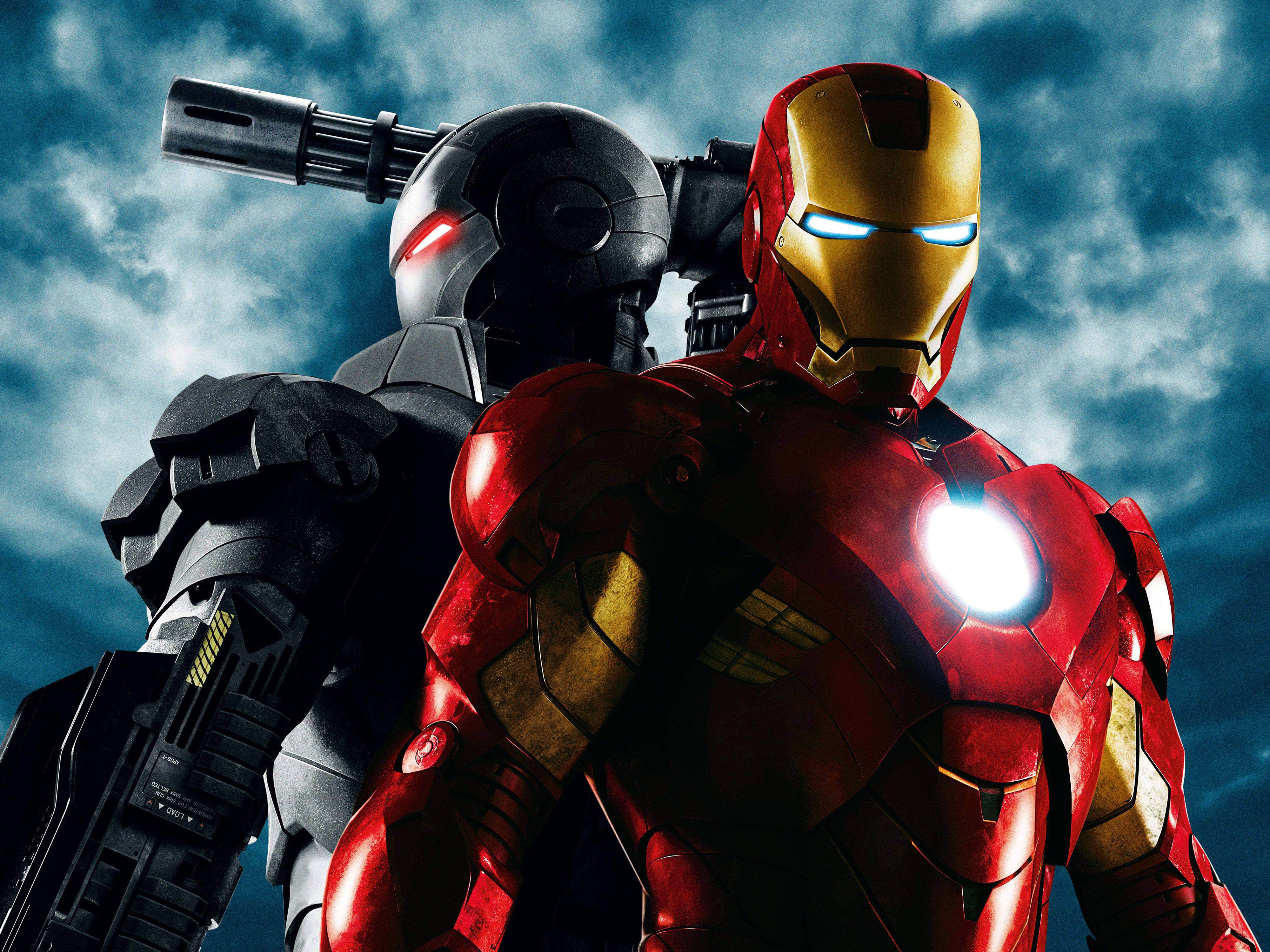 Iron Man and War Machine HD Wallpaper