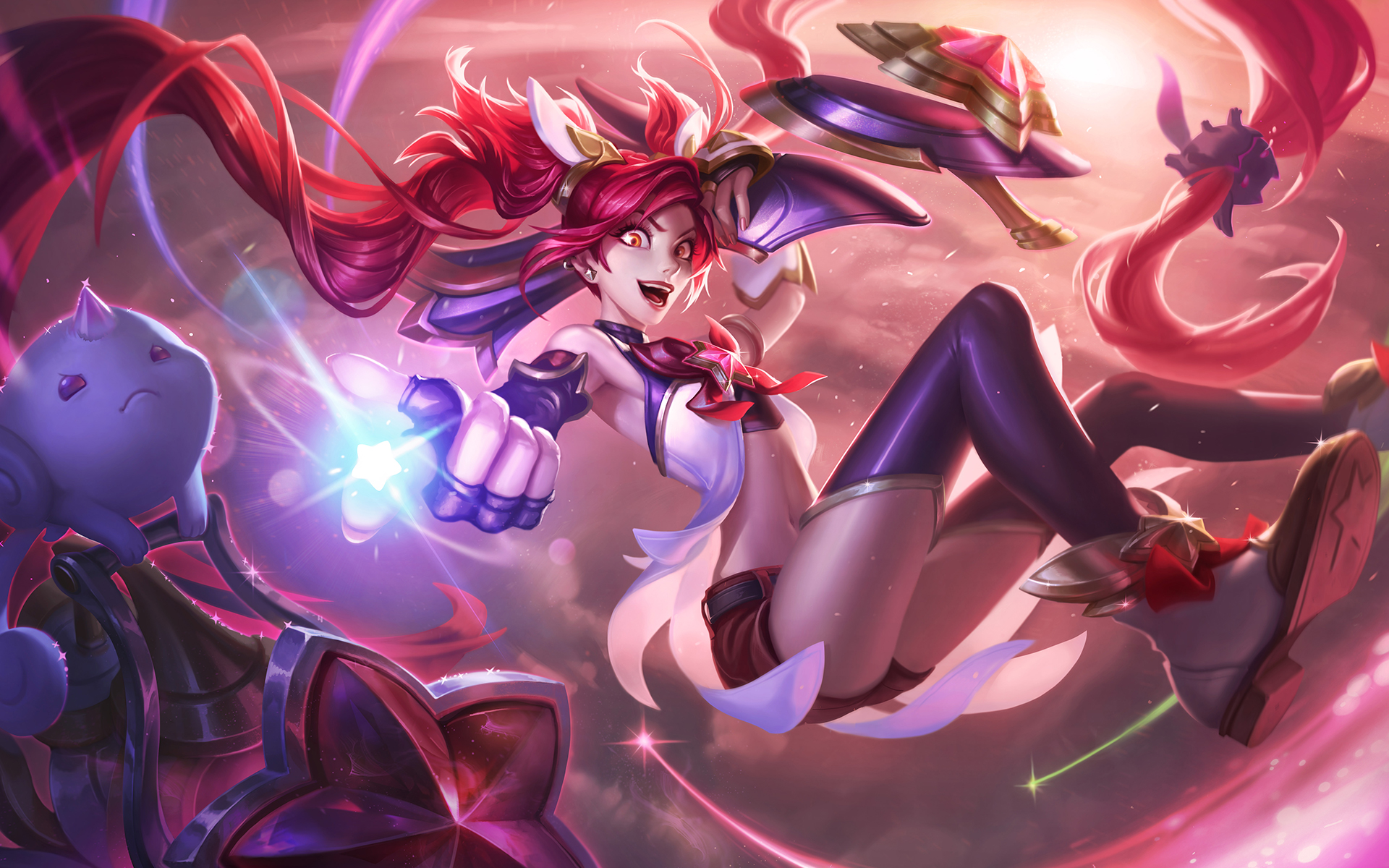 Jinx from League of Legends HD Wallpaper