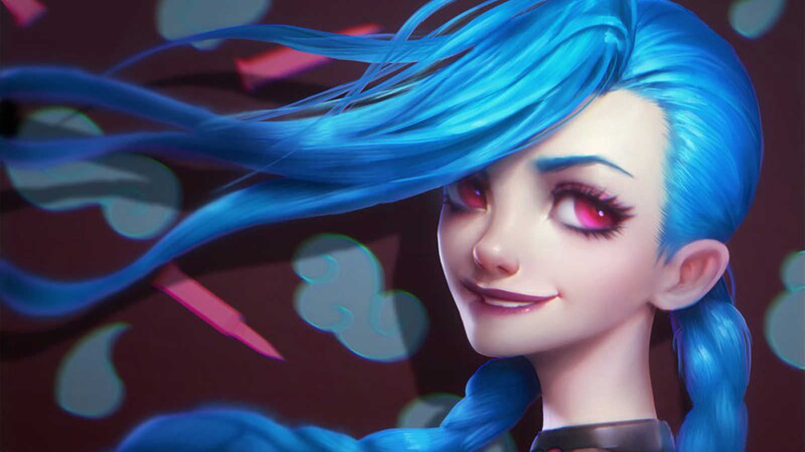 Jinx from League of Legends HD Wallpaper
