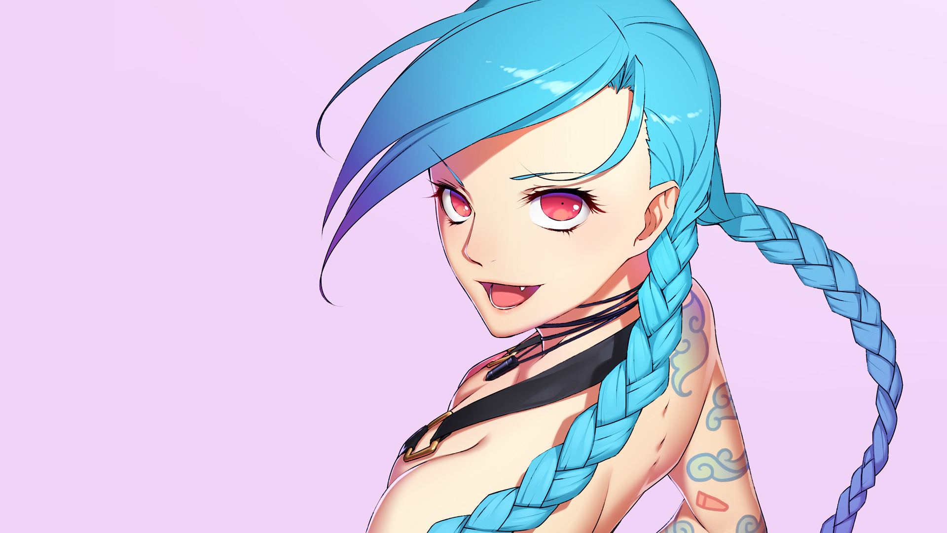 Jinx from League of Legends HD Wallpaper