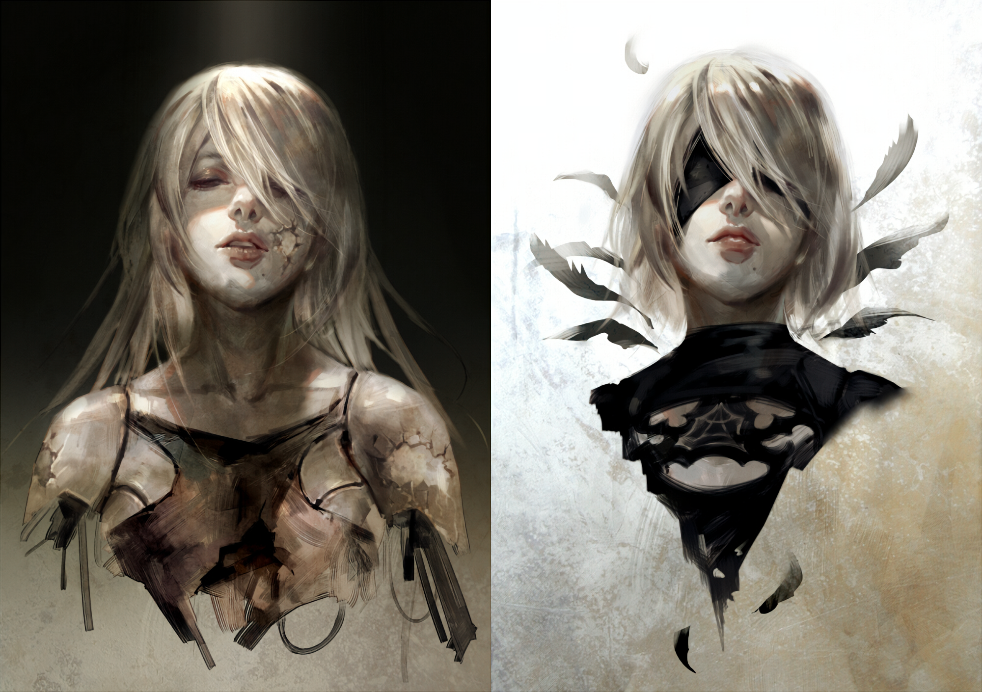 YoRHa No.2 Type B from Nier: Automata HD Wallpaper