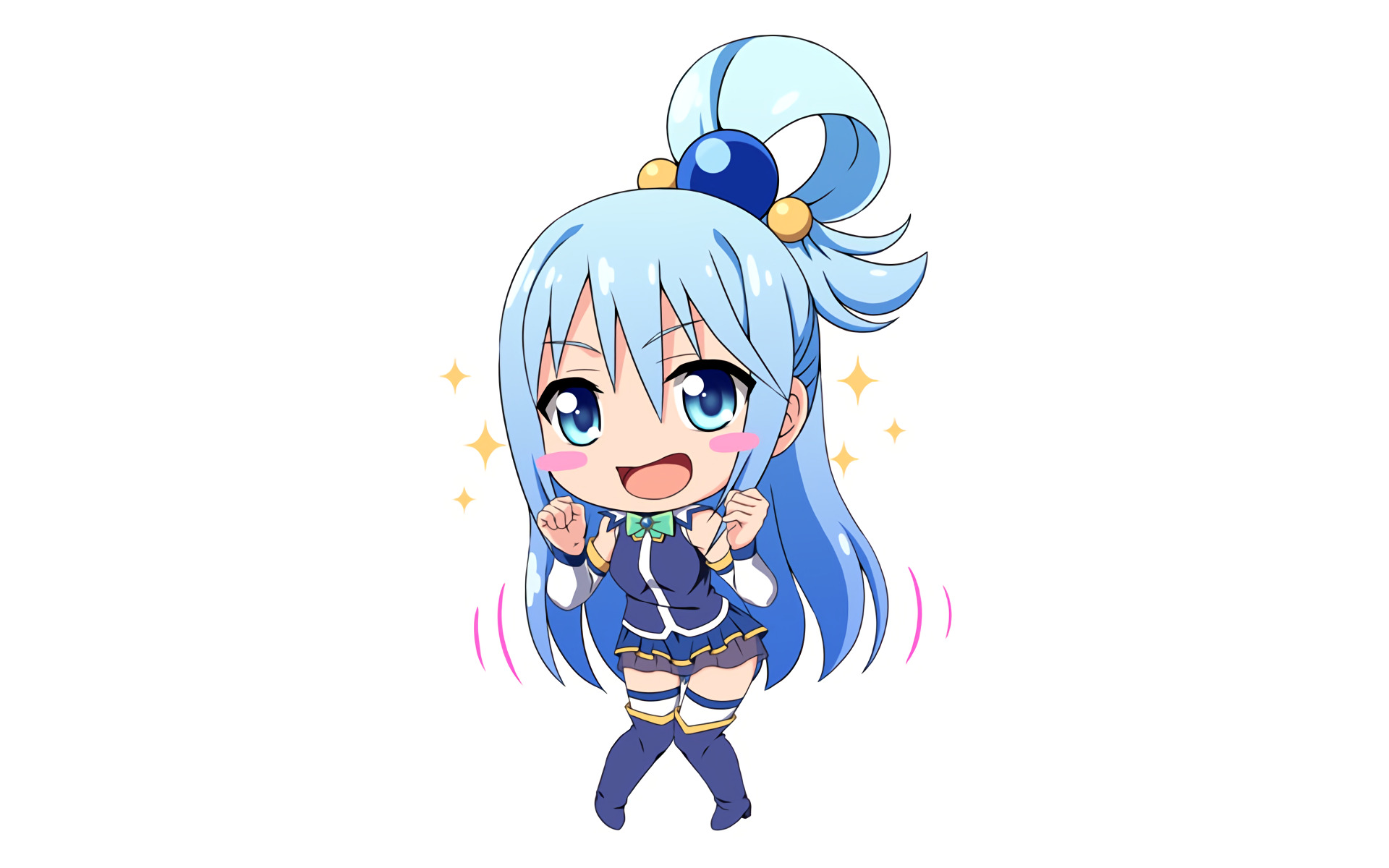 Aqua from KonoSuba HD Wallpaper