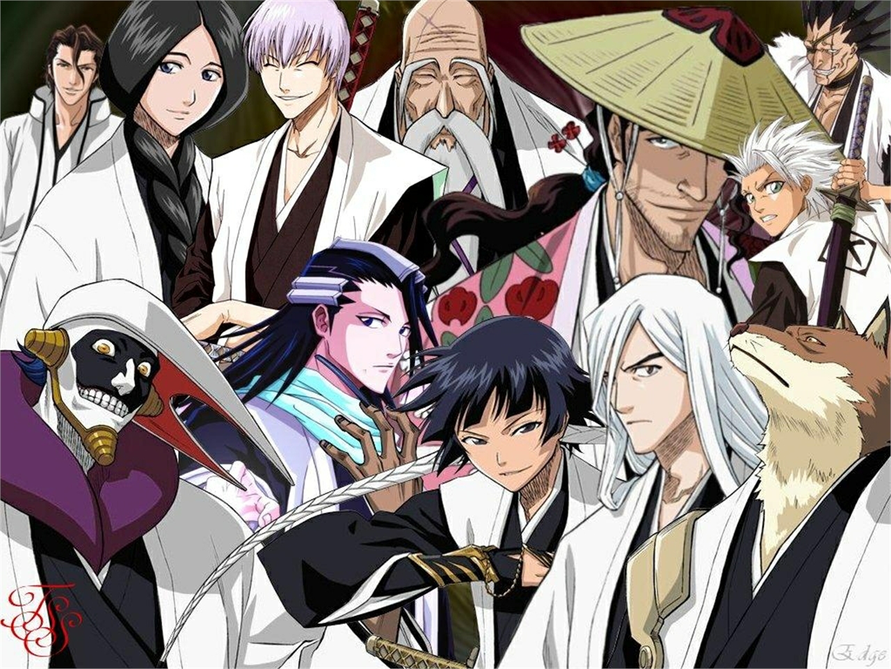 Bleach characters HD Wallpaper