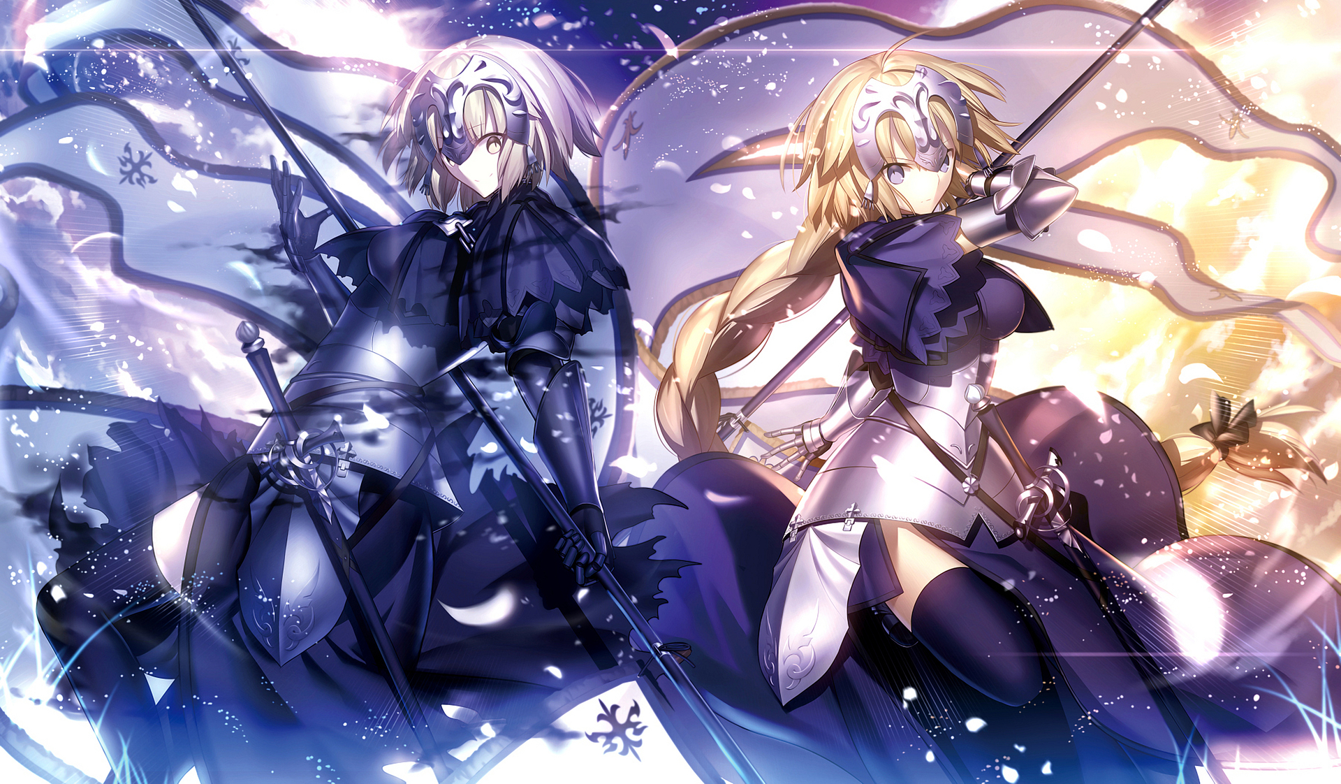 Jeanne d'Arc from Fate Series HD Wallpaper