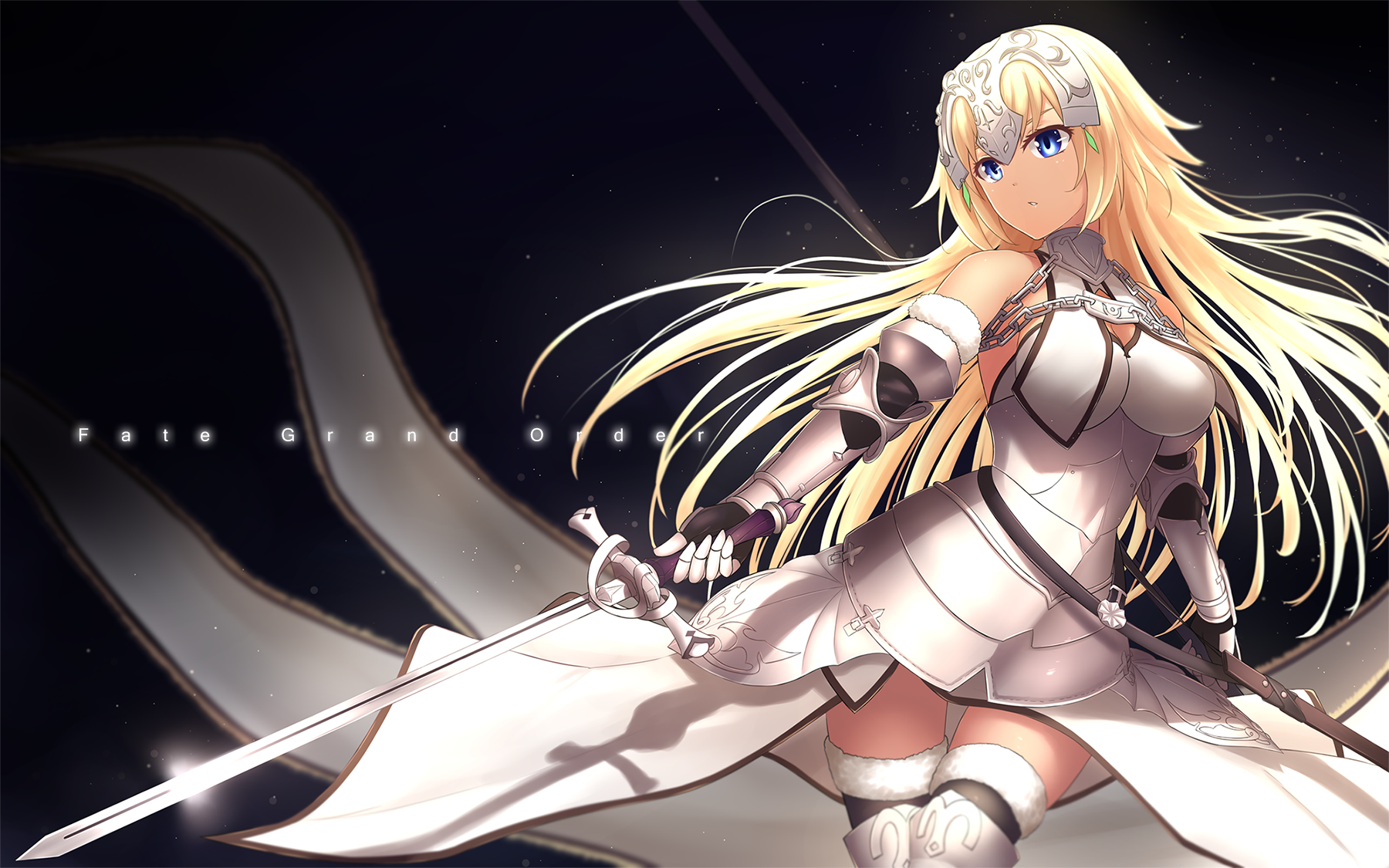 Jeanne d'Arc from Fate/Grand Order HD Wallpaper