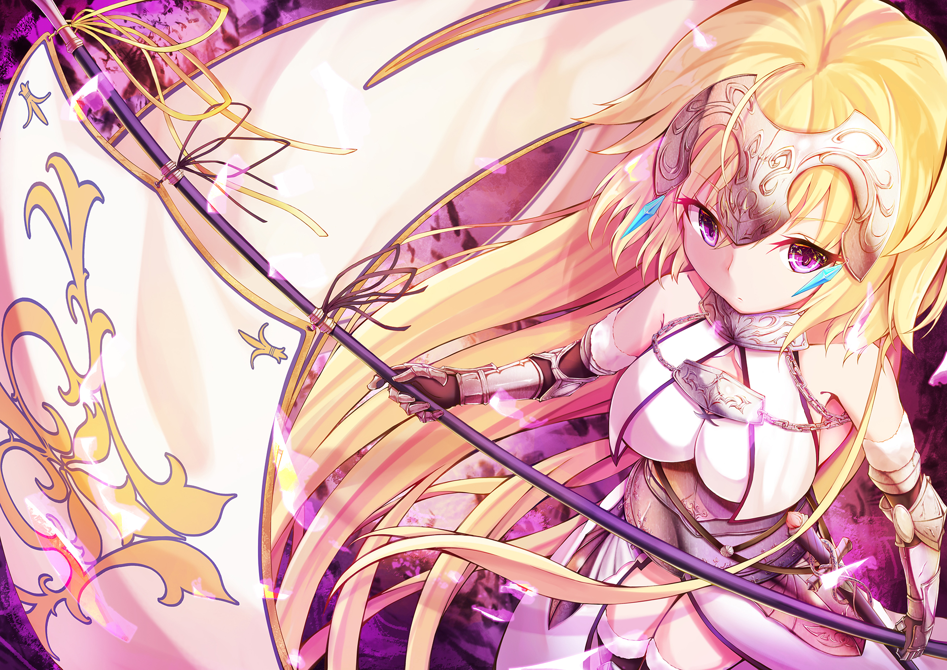 Jeanne d'Arc from Fate Series HD Wallpaper