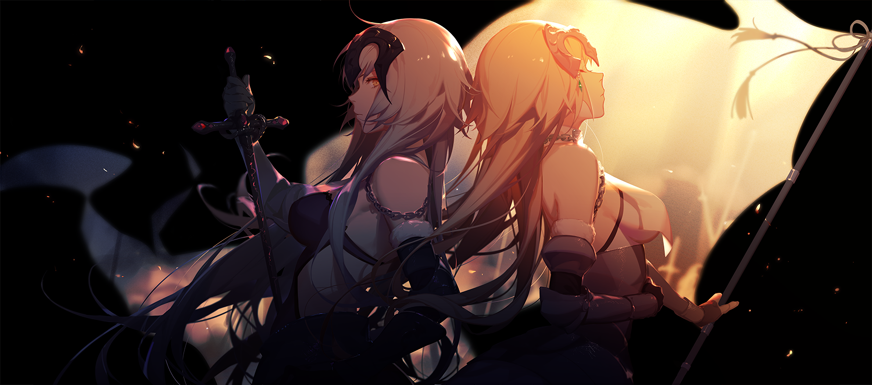Jeanne d'Arc from Fate Series HD Wallpaper