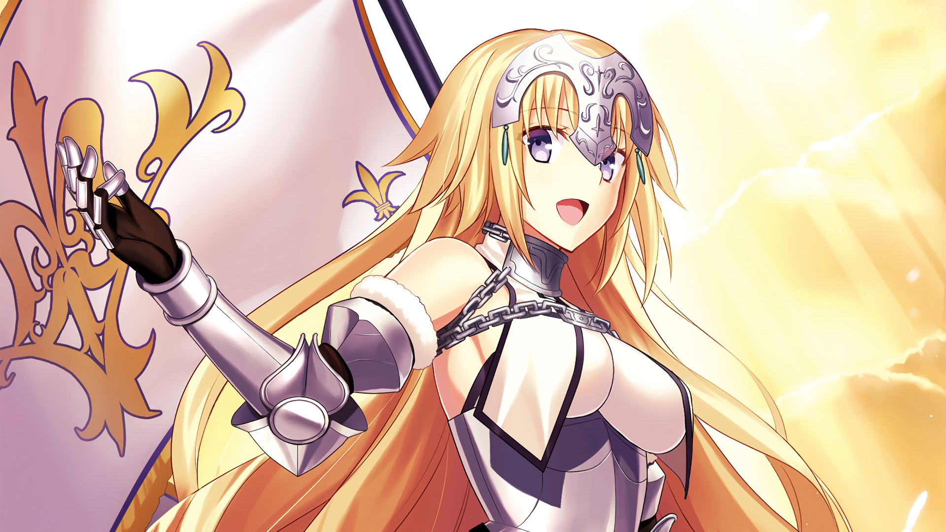 Jeanne d'Arc from Fate Series HD Wallpaper