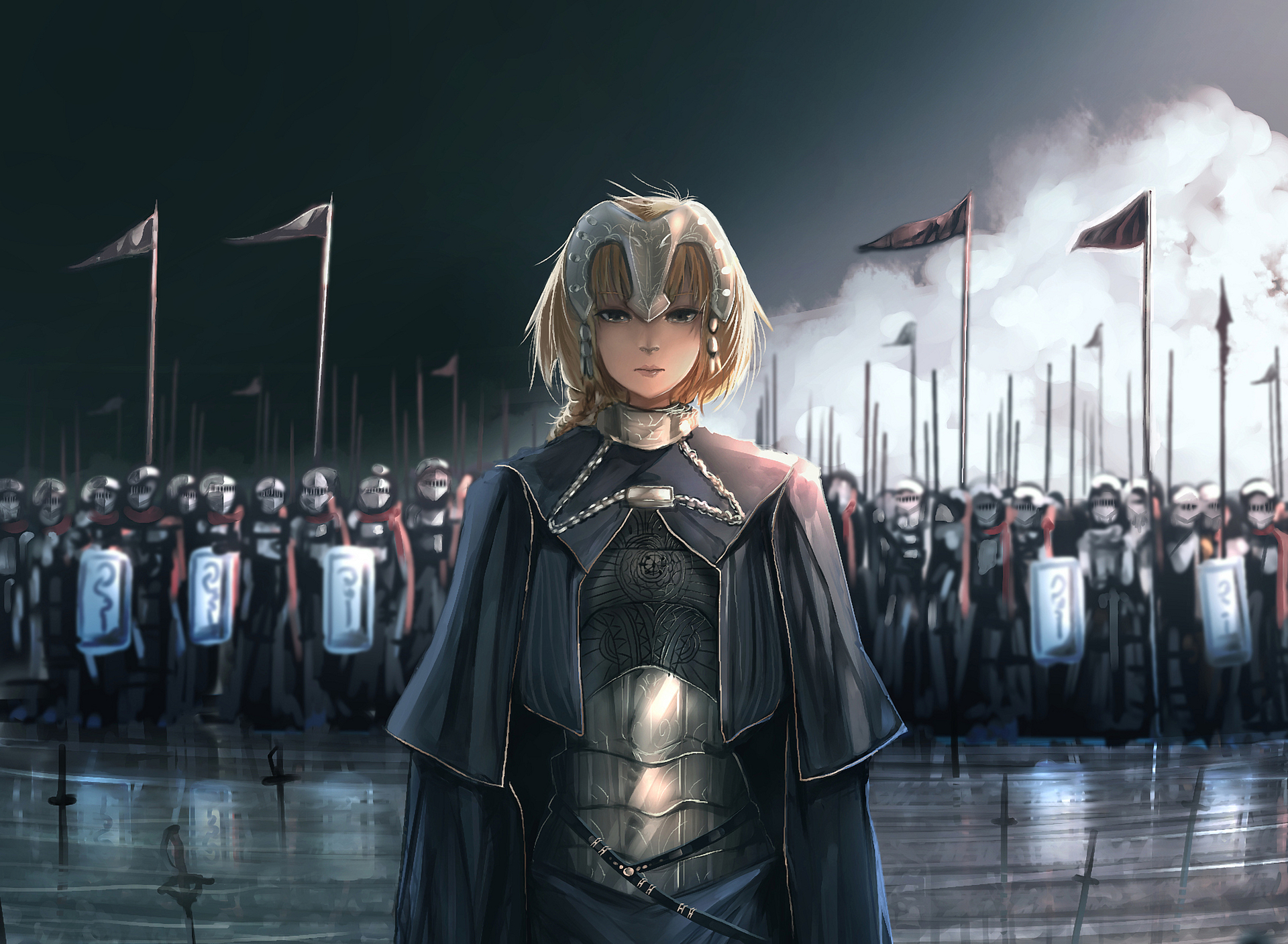 Jeanne d'Arc from Fate Series HD Wallpaper