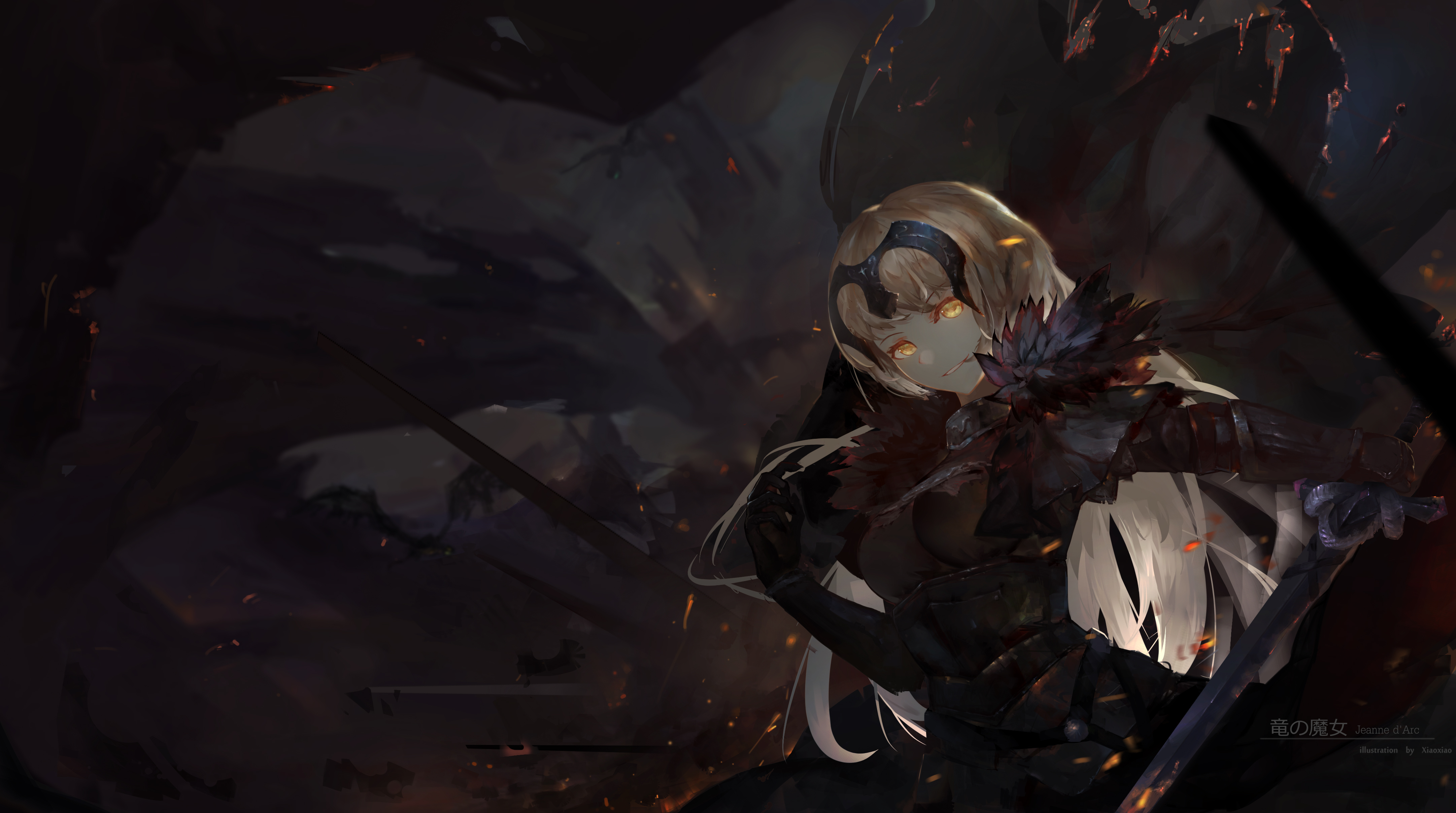 Jeanne d'Arc from Fate Series HD Wallpaper
